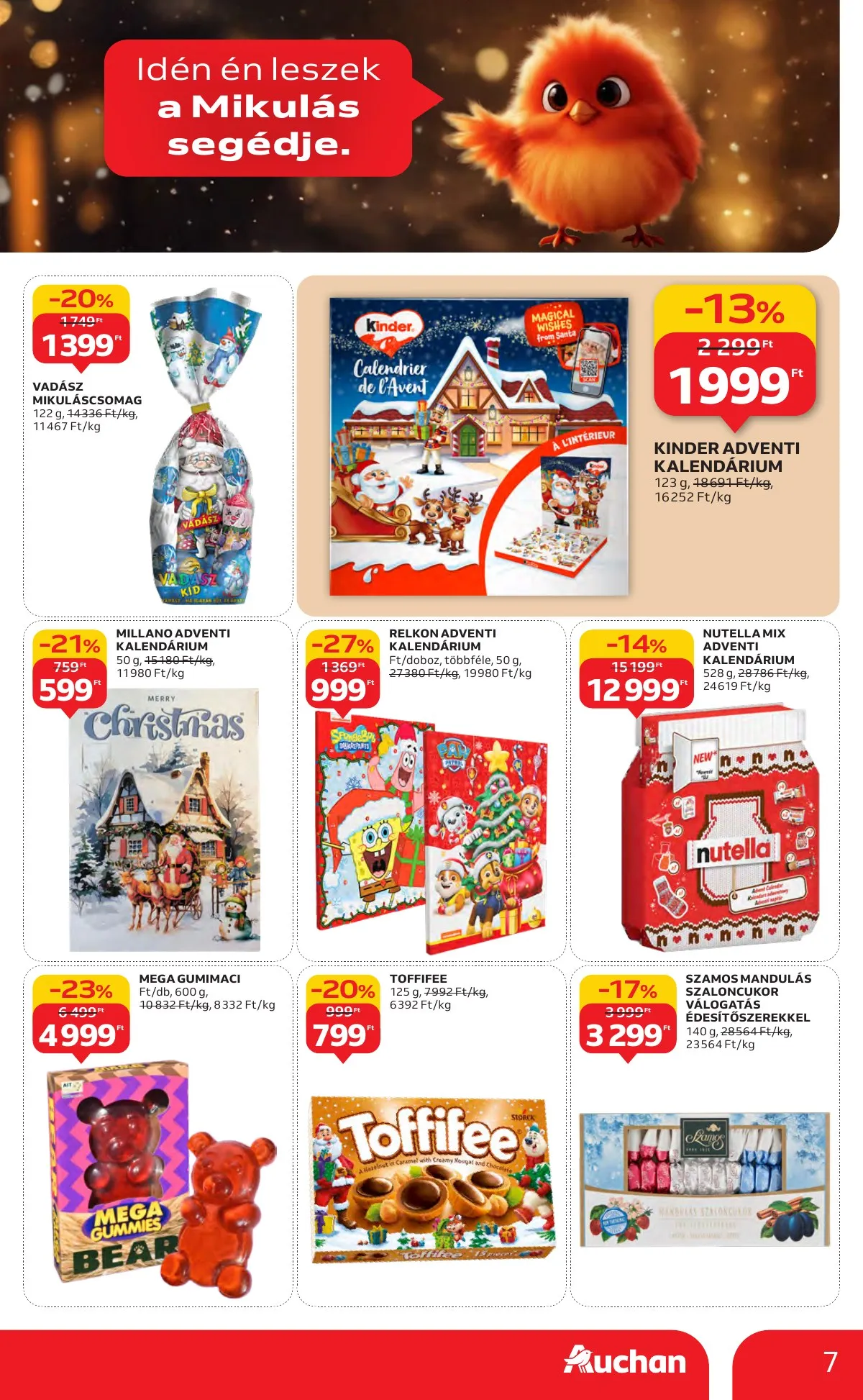 Auchan akciós újság Hipermarket 11.13–11.19 – 7. oldal