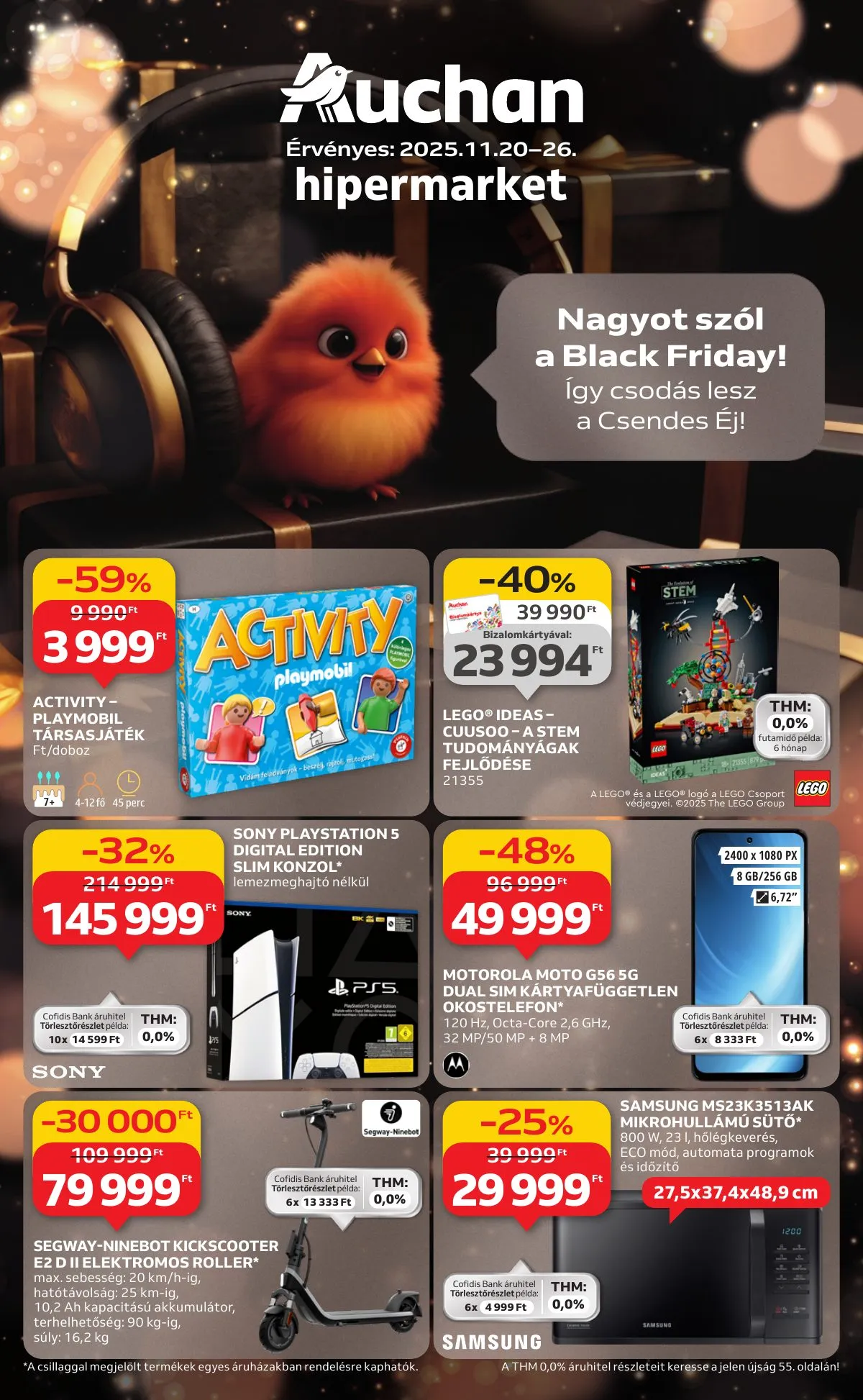 Auchan akciós újság Hipermarket 11.20–11.26