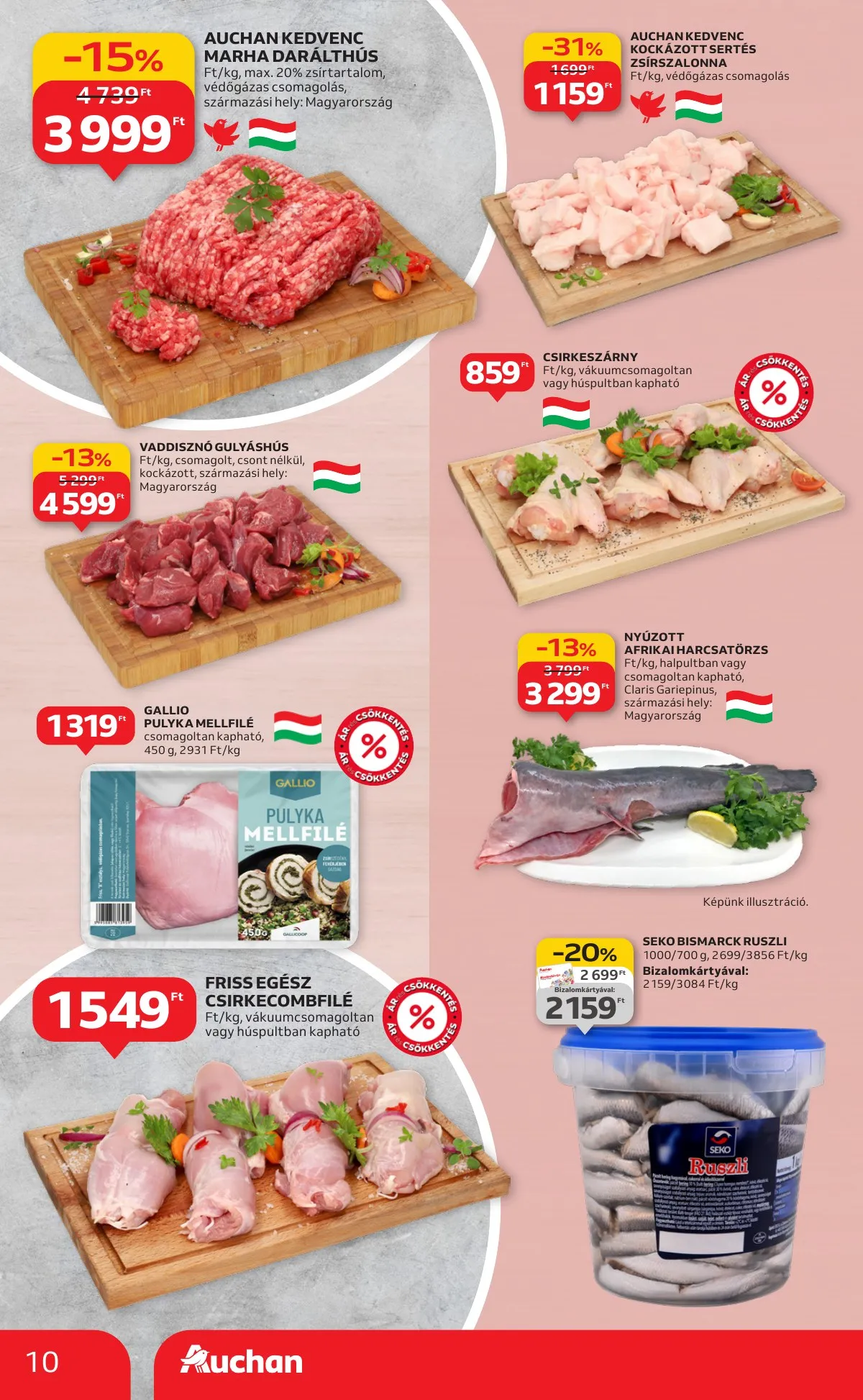 Auchan akciós újság Hipermarket 11.20–11.26 – 10. oldal