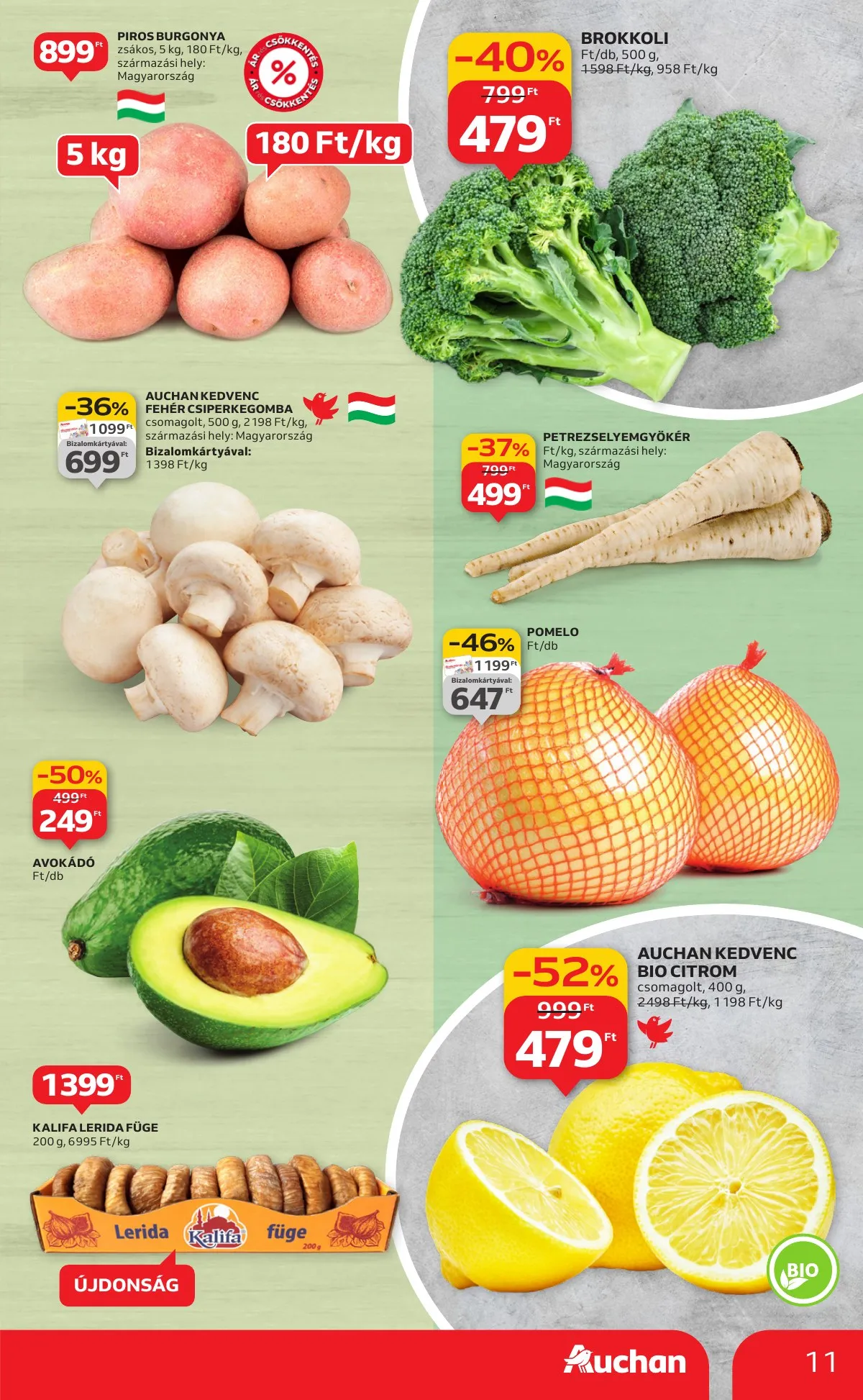 Auchan akciós újság Hipermarket 11.20–11.26 – 11. oldal