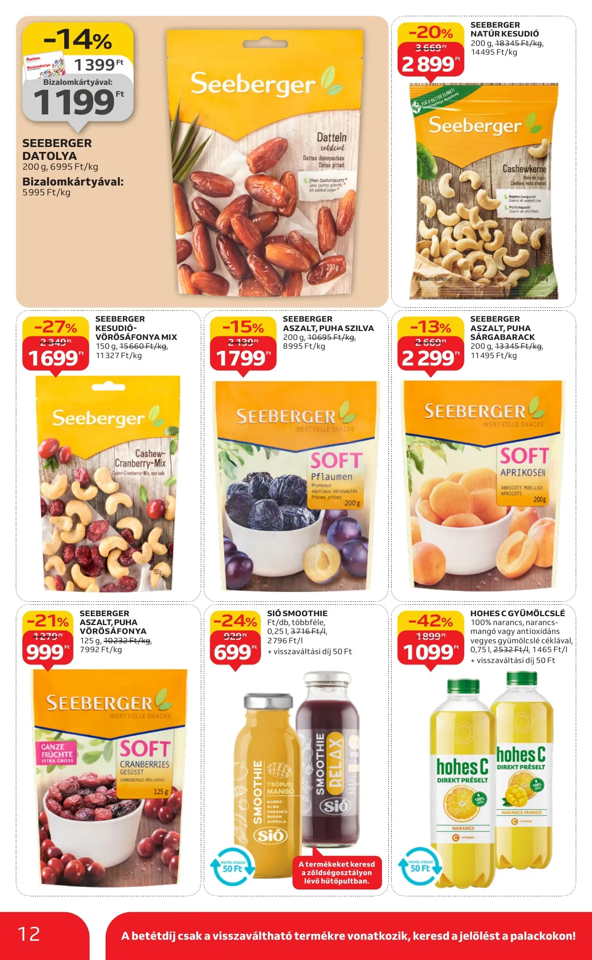 Auchan akciós újság Hipermarket 11.20–11.26 – 12. oldal