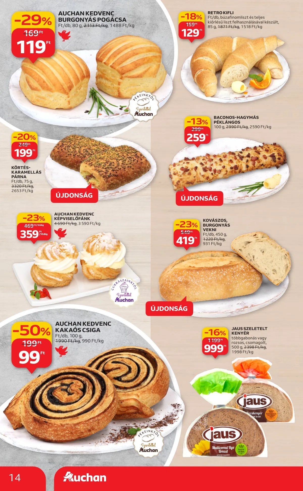 Auchan akciós újság Hipermarket 11.20–11.26 – 14. oldal