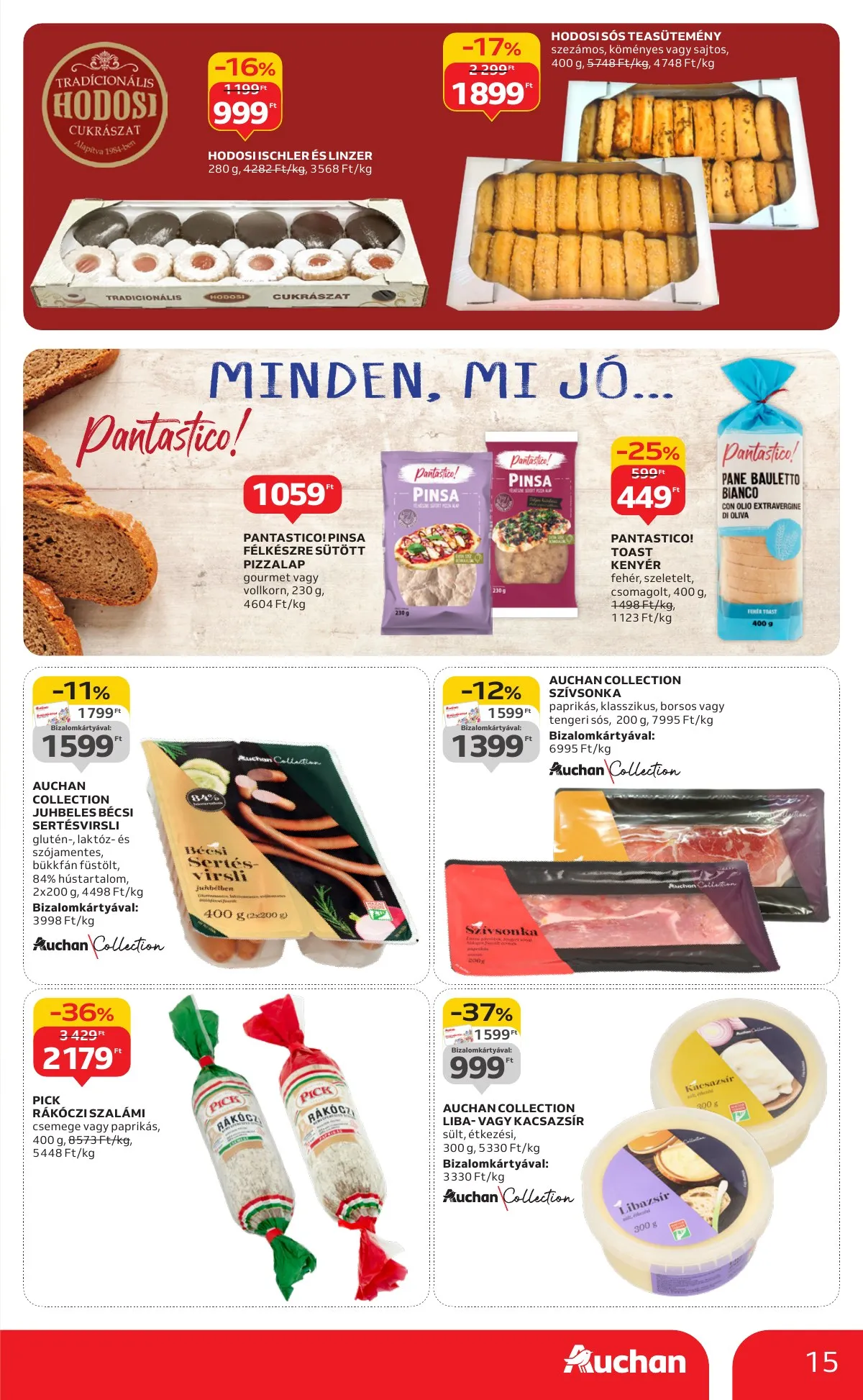 Auchan akciós újság Hipermarket 11.20–11.26 – 15. oldal