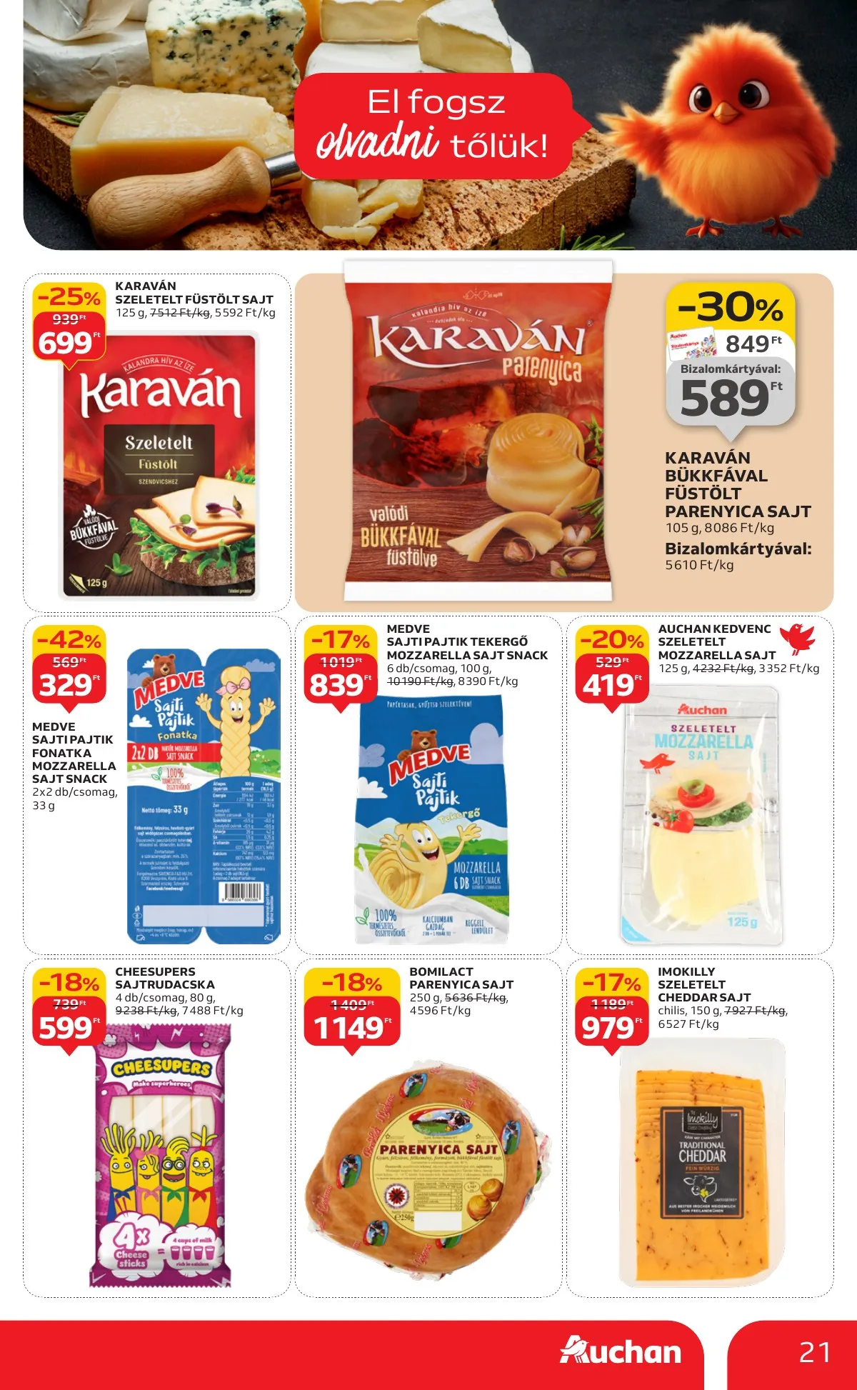Auchan akciós újság Hipermarket 11.20–11.26 – 21. oldal