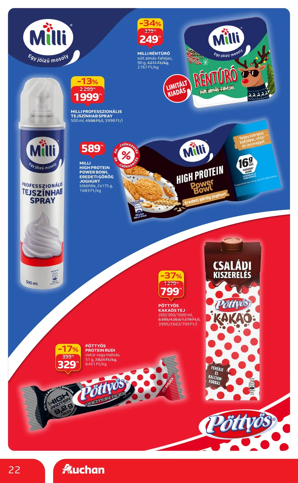 Auchan akciós újság Hipermarket 11.20–11.26 – 22. oldal