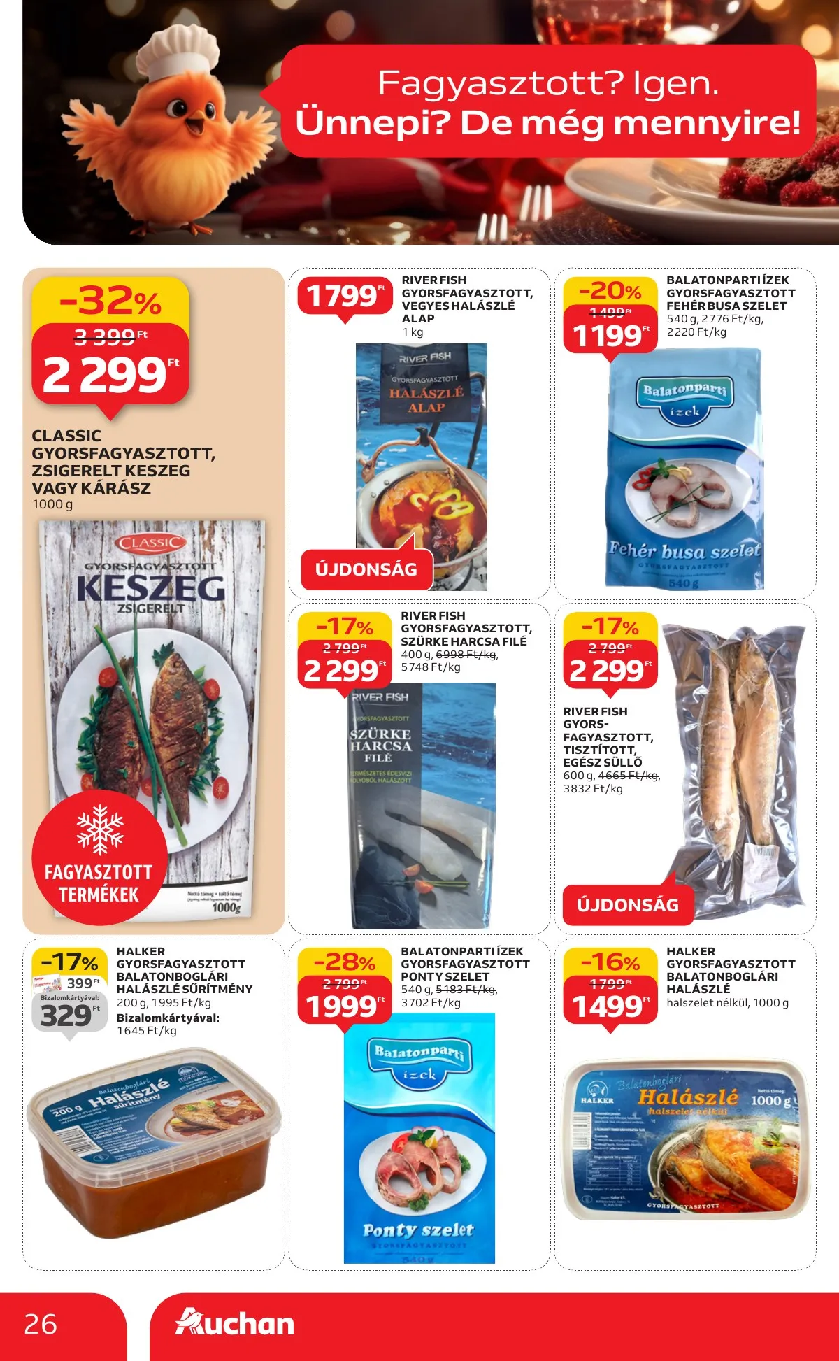 Auchan akciós újság Hipermarket 11.20–11.26 – 26. oldal