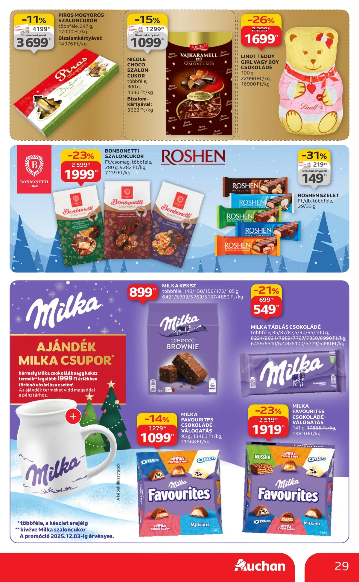 Auchan akciós újság Hipermarket 11.20–11.26 – 29. oldal