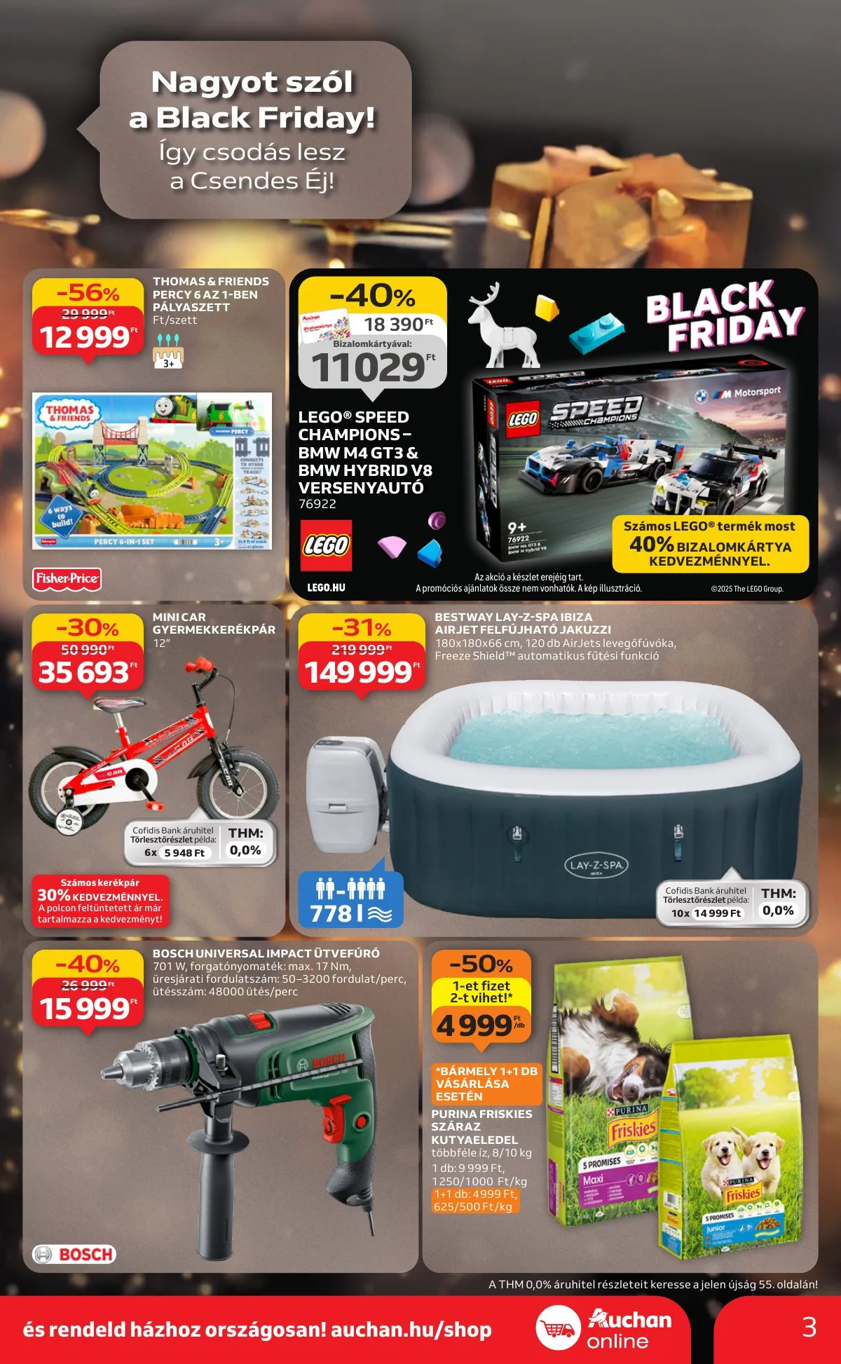 Auchan akciós újság Hipermarket 11.20–11.26 – 3. oldal