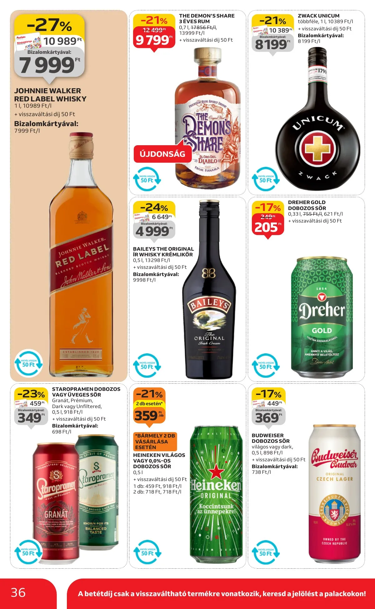 Auchan akciós újság Hipermarket 11.20–11.26 – 36. oldal