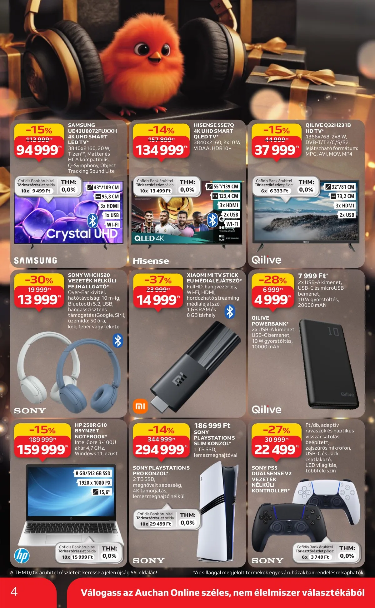 Auchan akciós újság Hipermarket 11.20–11.26 – 4. oldal