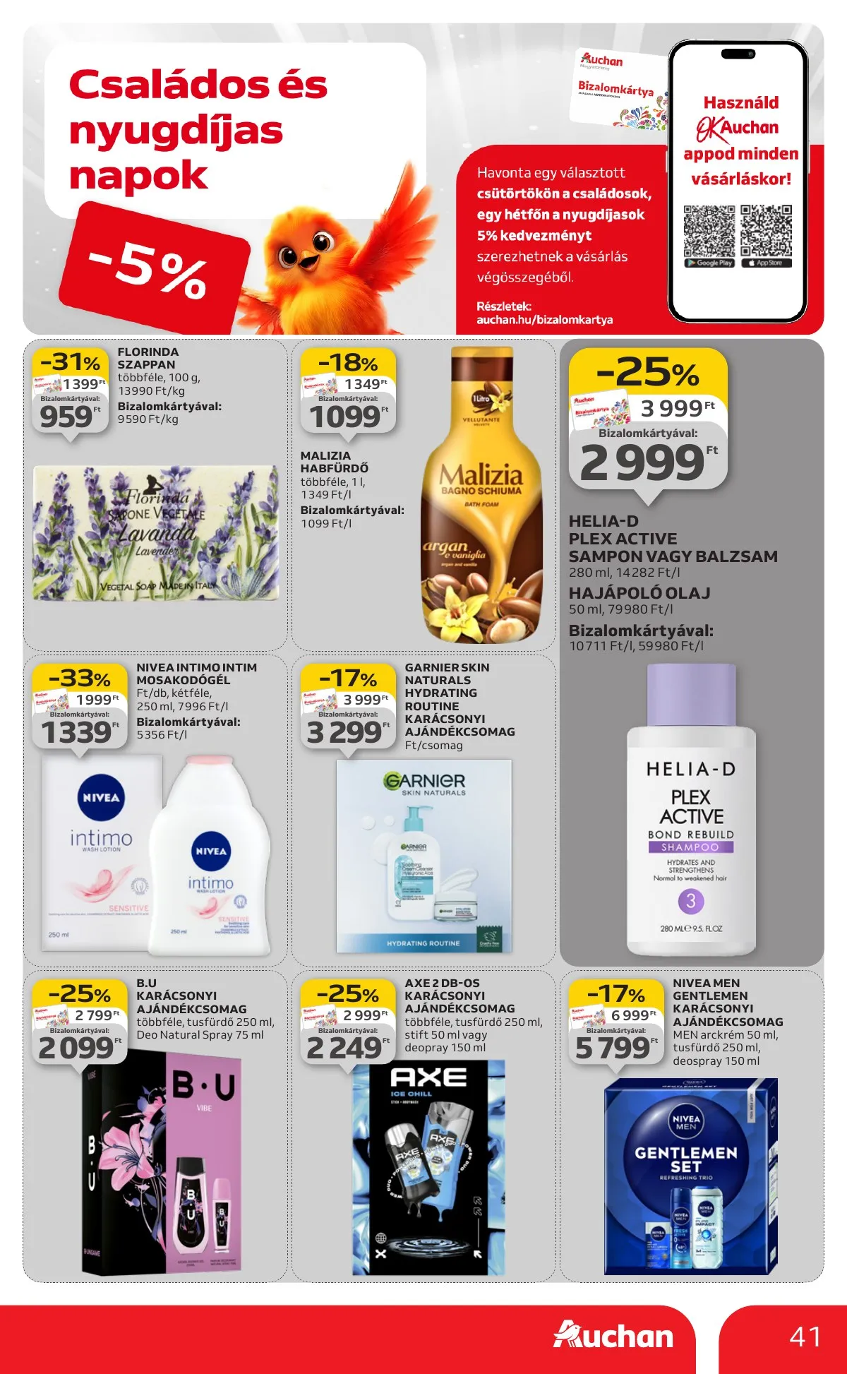 Auchan akciós újság Hipermarket 11.20–11.26 – 41. oldal