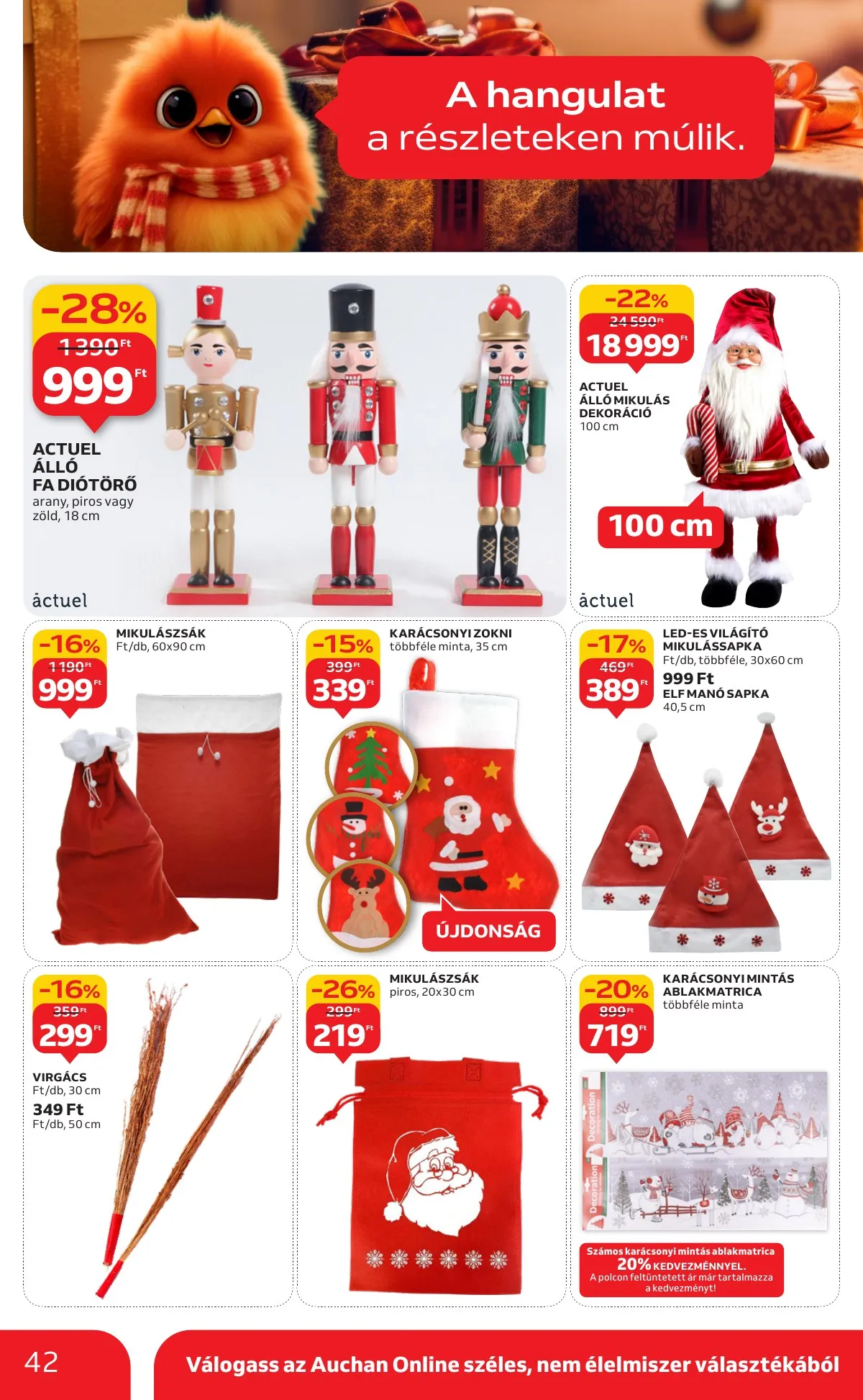 Auchan akciós újság Hipermarket 11.20–11.26 – 42. oldal