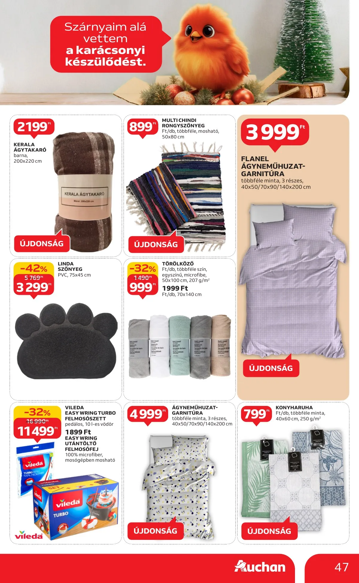 Auchan akciós újság Hipermarket 11.20–11.26 – 47. oldal