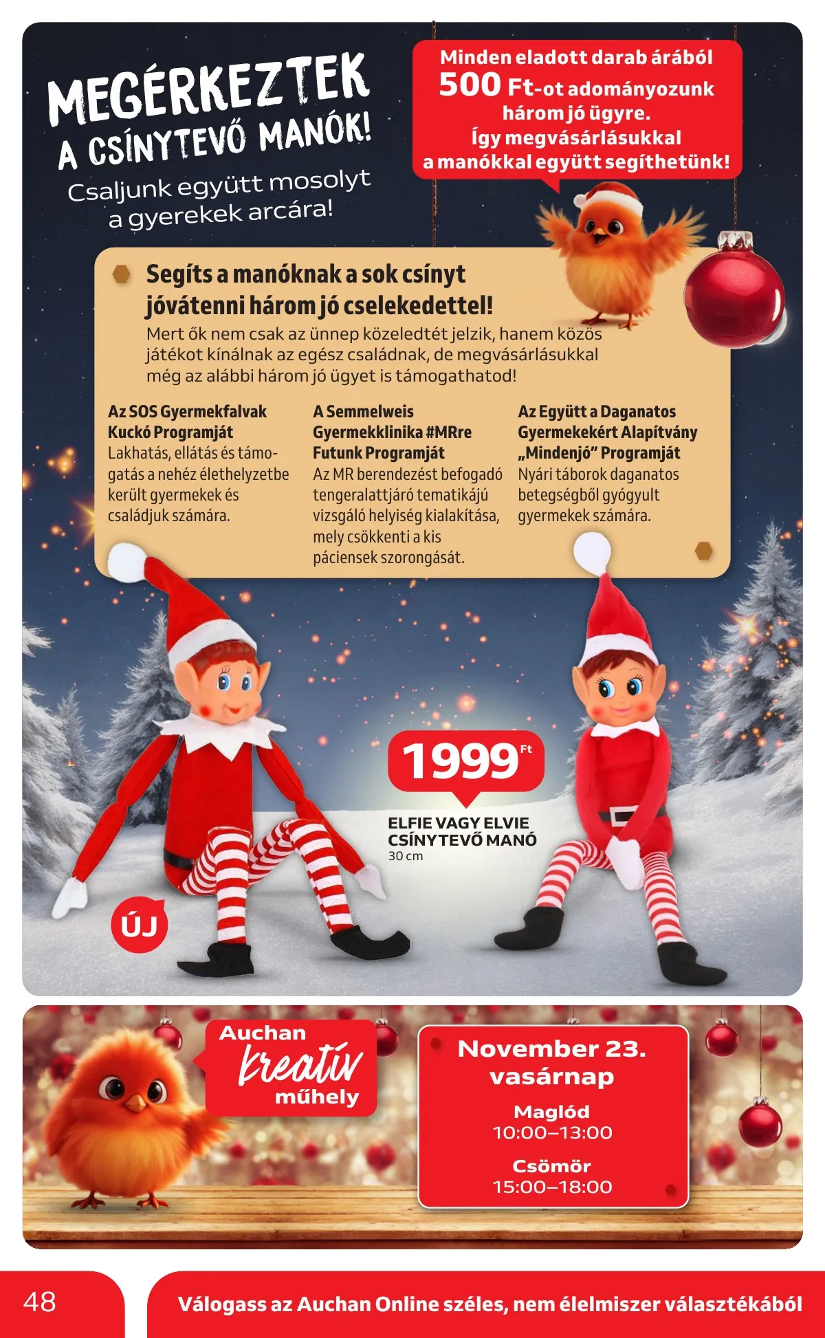 Auchan akciós újság Hipermarket 11.20–11.26 – 48. oldal