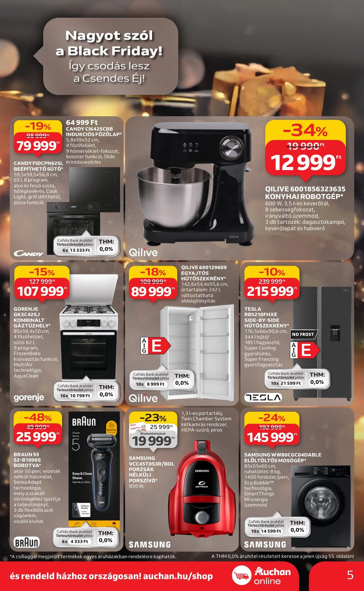 Auchan akciós újság Hipermarket 11.20–11.26 – 5. oldal