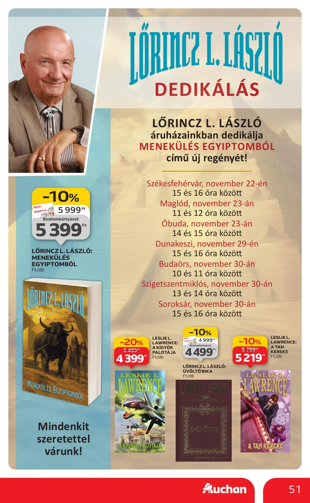 Auchan akciós újság Hipermarket 11.20–11.26 – 51. oldal