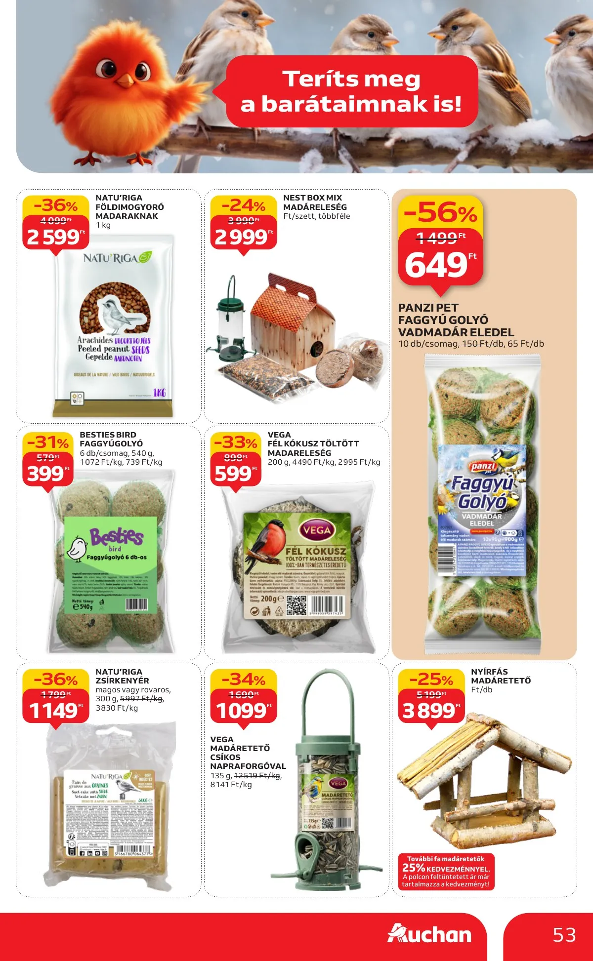 Auchan akciós újság Hipermarket 11.20–11.26 – 53. oldal