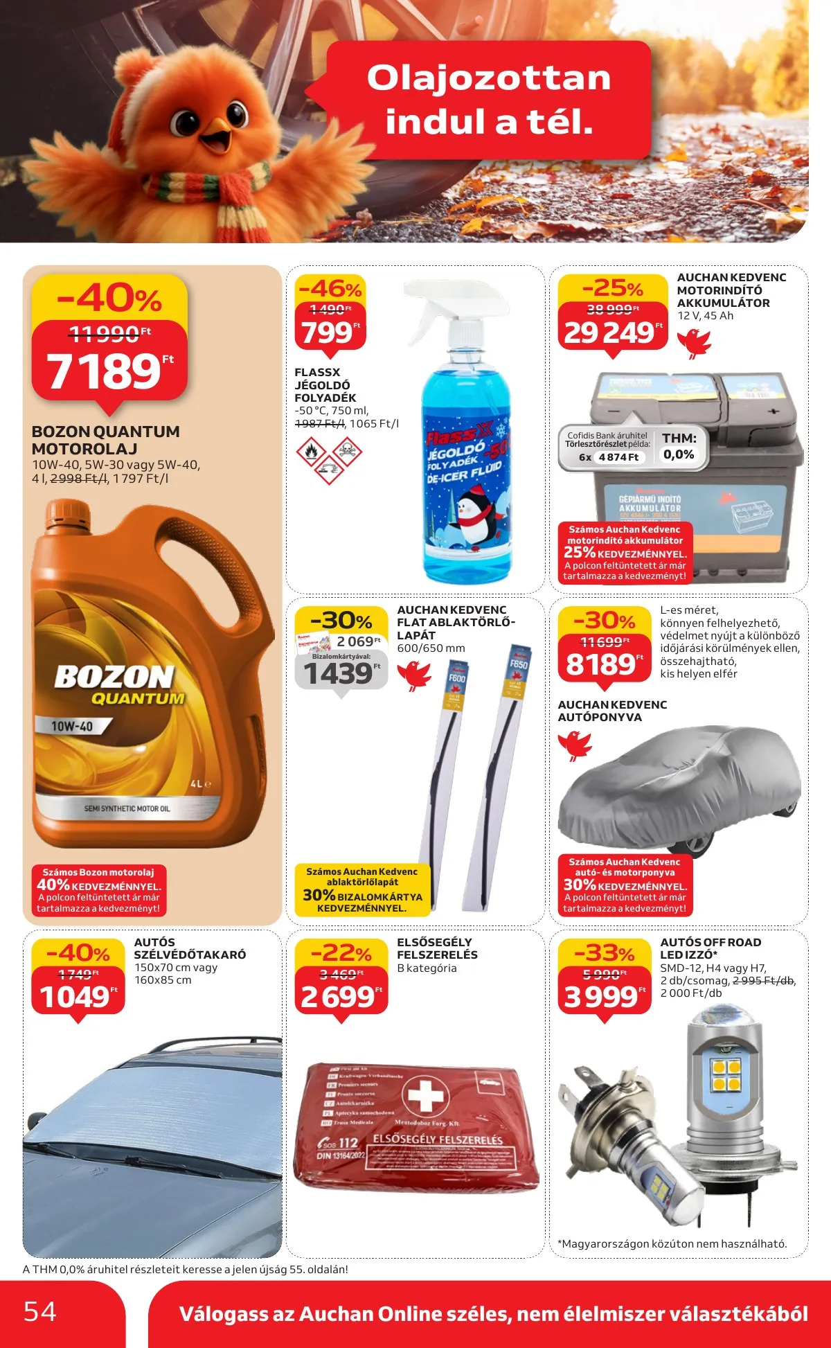 Auchan akciós újság Hipermarket 11.20–11.26 – 54. oldal