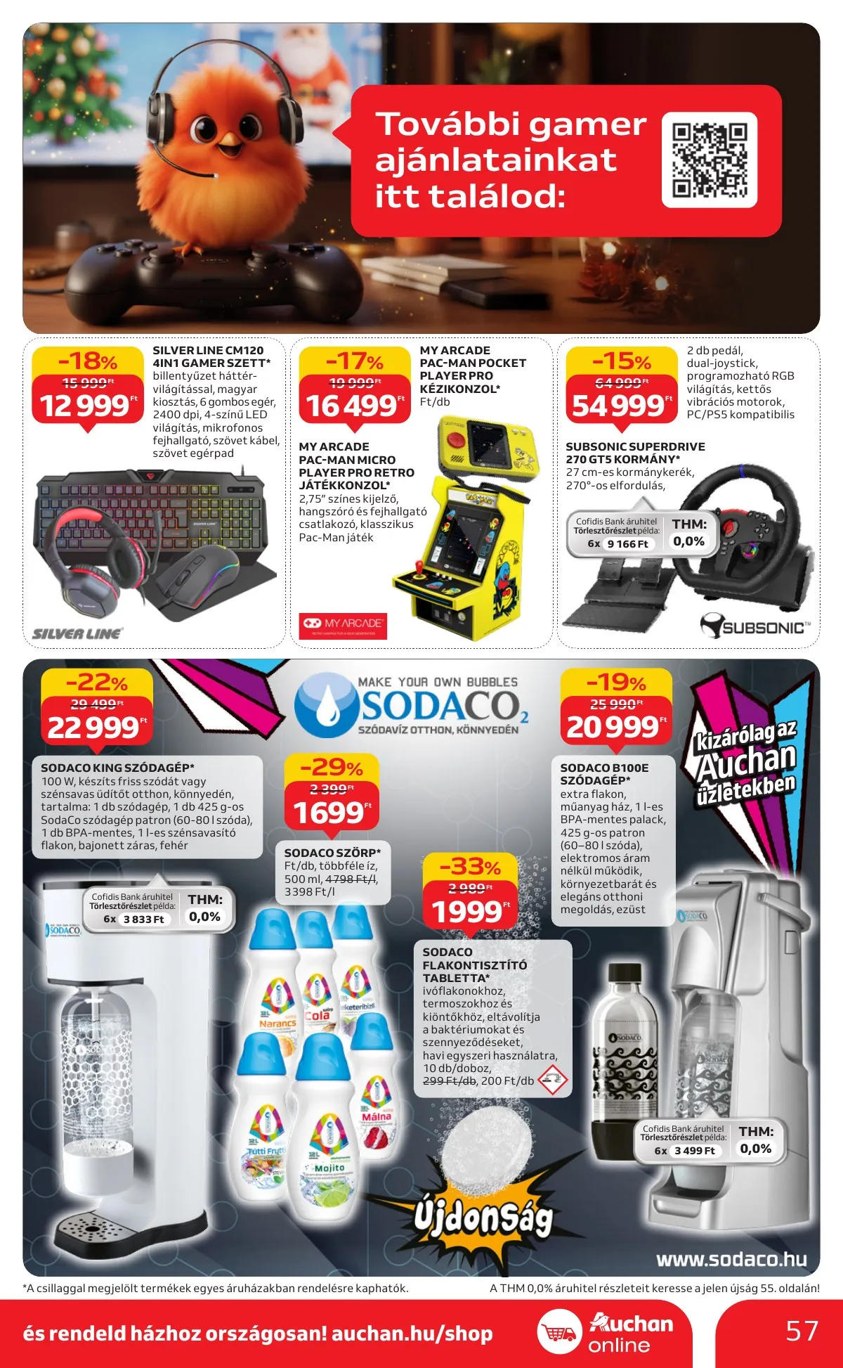 Auchan akciós újság Hipermarket 11.20–11.26 – 57. oldal