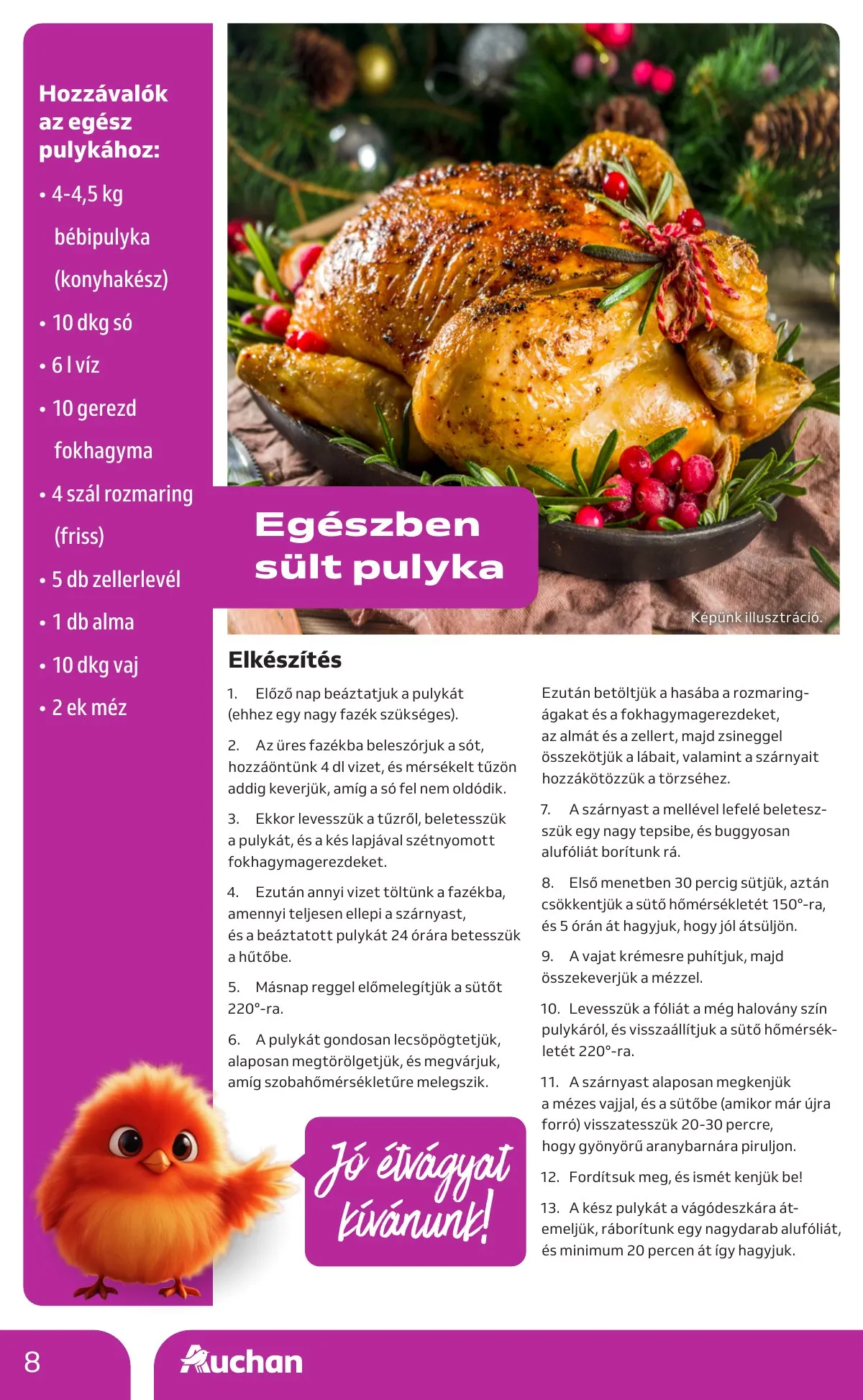 Auchan akciós újság Hipermarket 11.20–11.26 – 8. oldal