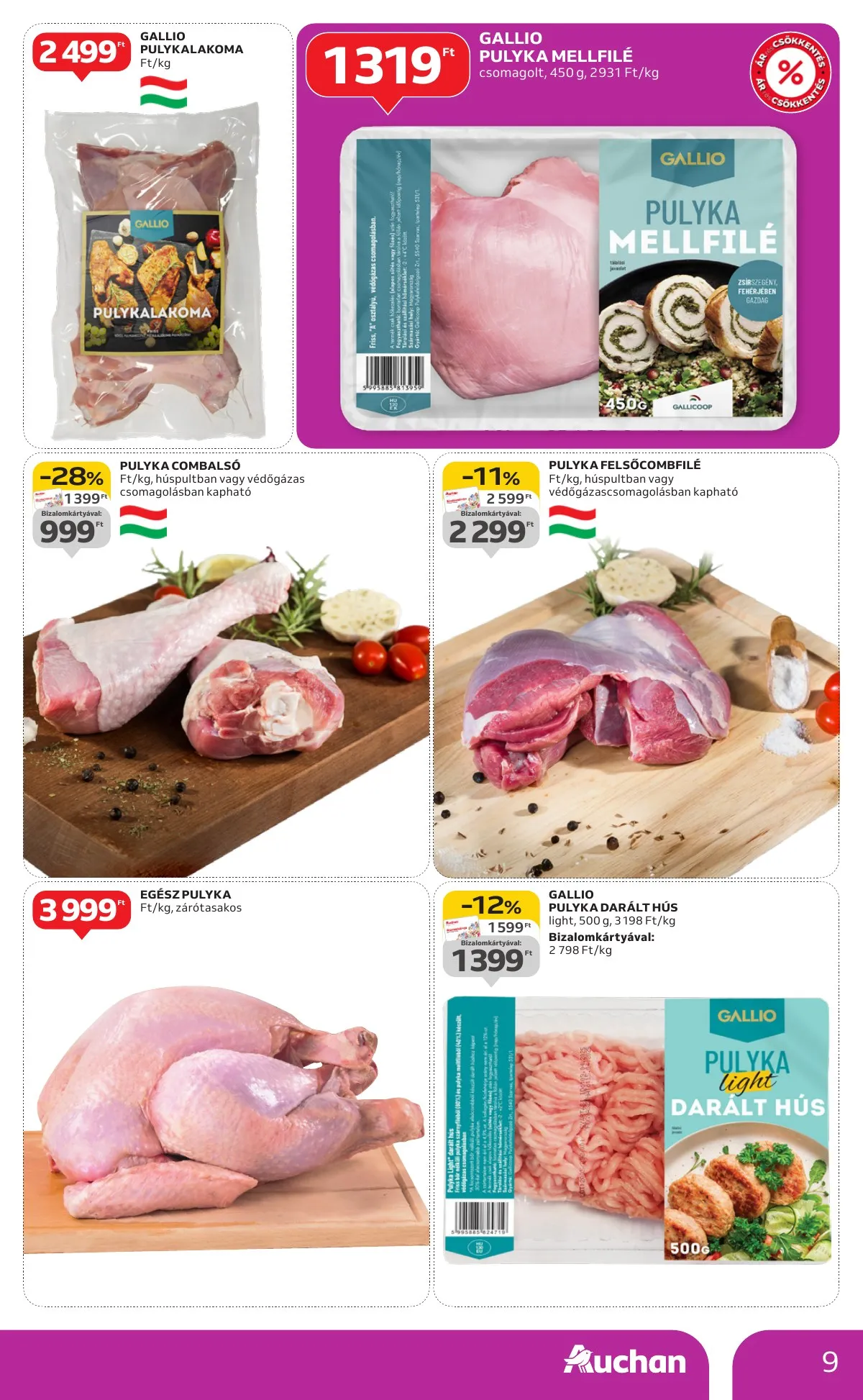 Auchan akciós újság Hipermarket 11.20–11.26 – 9. oldal