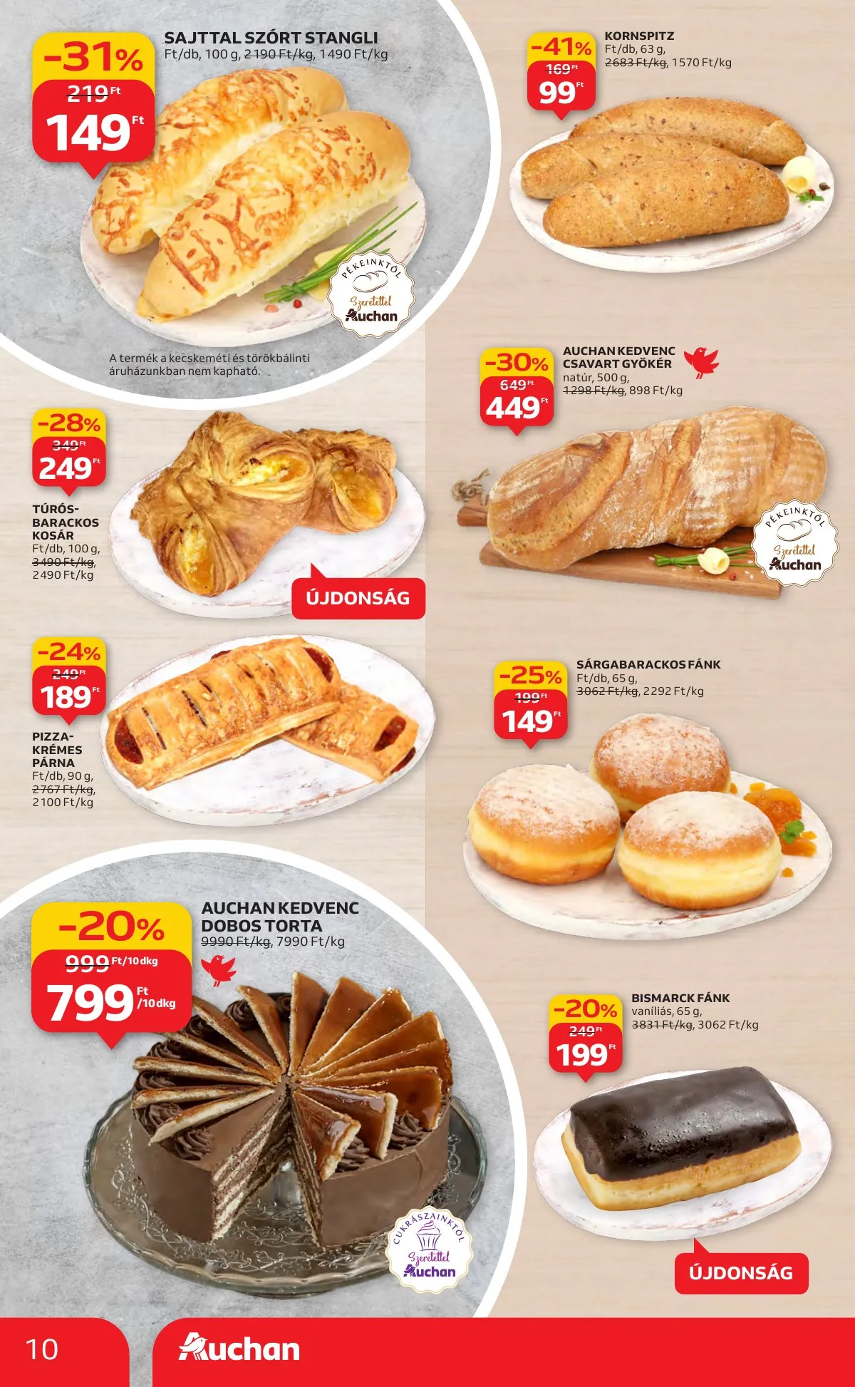Auchan akciós újság Hipermarket 11.27–12.03 – 10. oldal