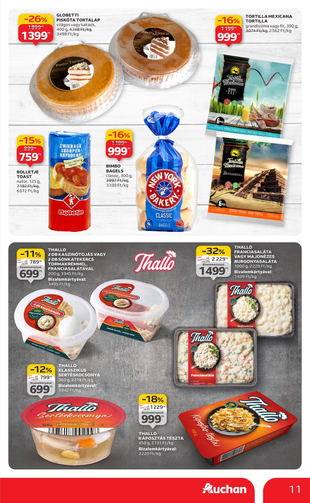 Auchan akciós újság Hipermarket 11.27–12.03 – 11. oldal