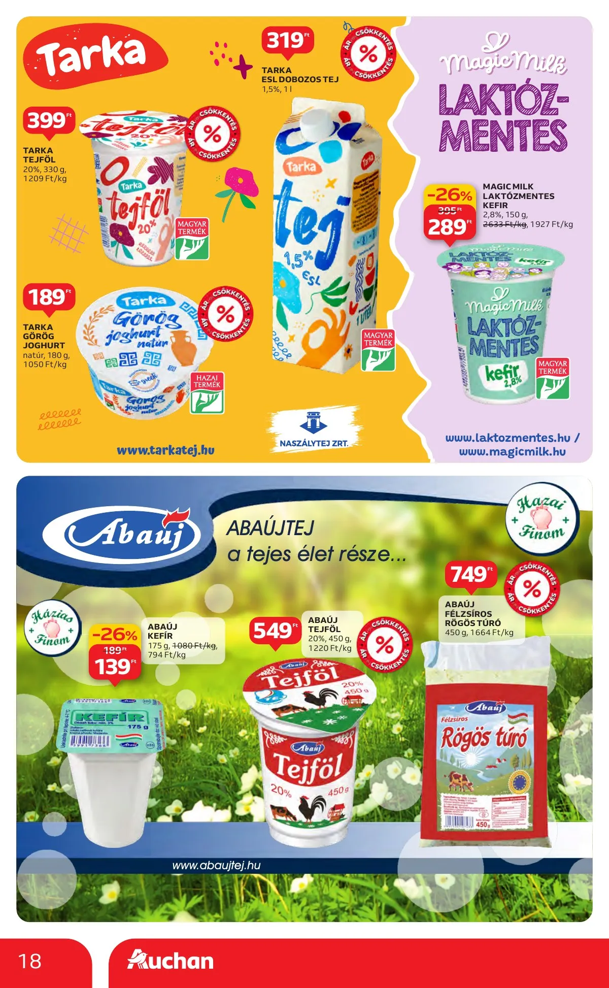 Auchan akciós újság Hipermarket 11.27–12.03 – 18. oldal