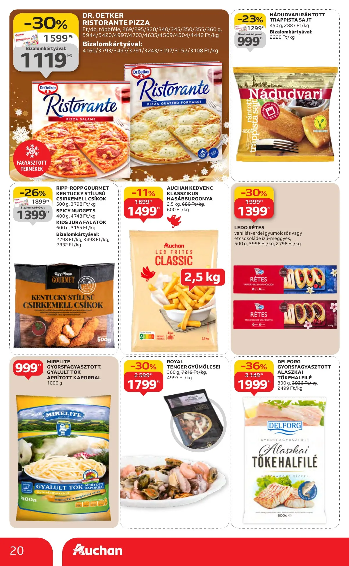 Auchan akciós újság Hipermarket 11.27–12.03 – 20. oldal