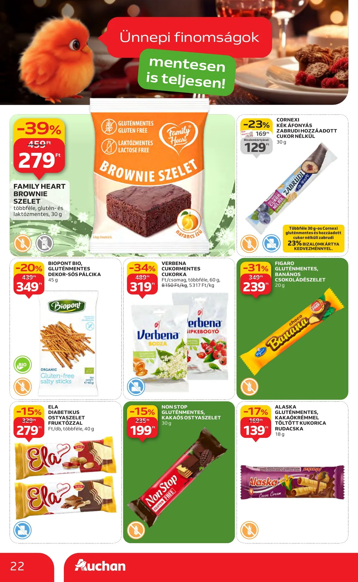 Auchan akciós újság Hipermarket 11.27–12.03 – 22. oldal