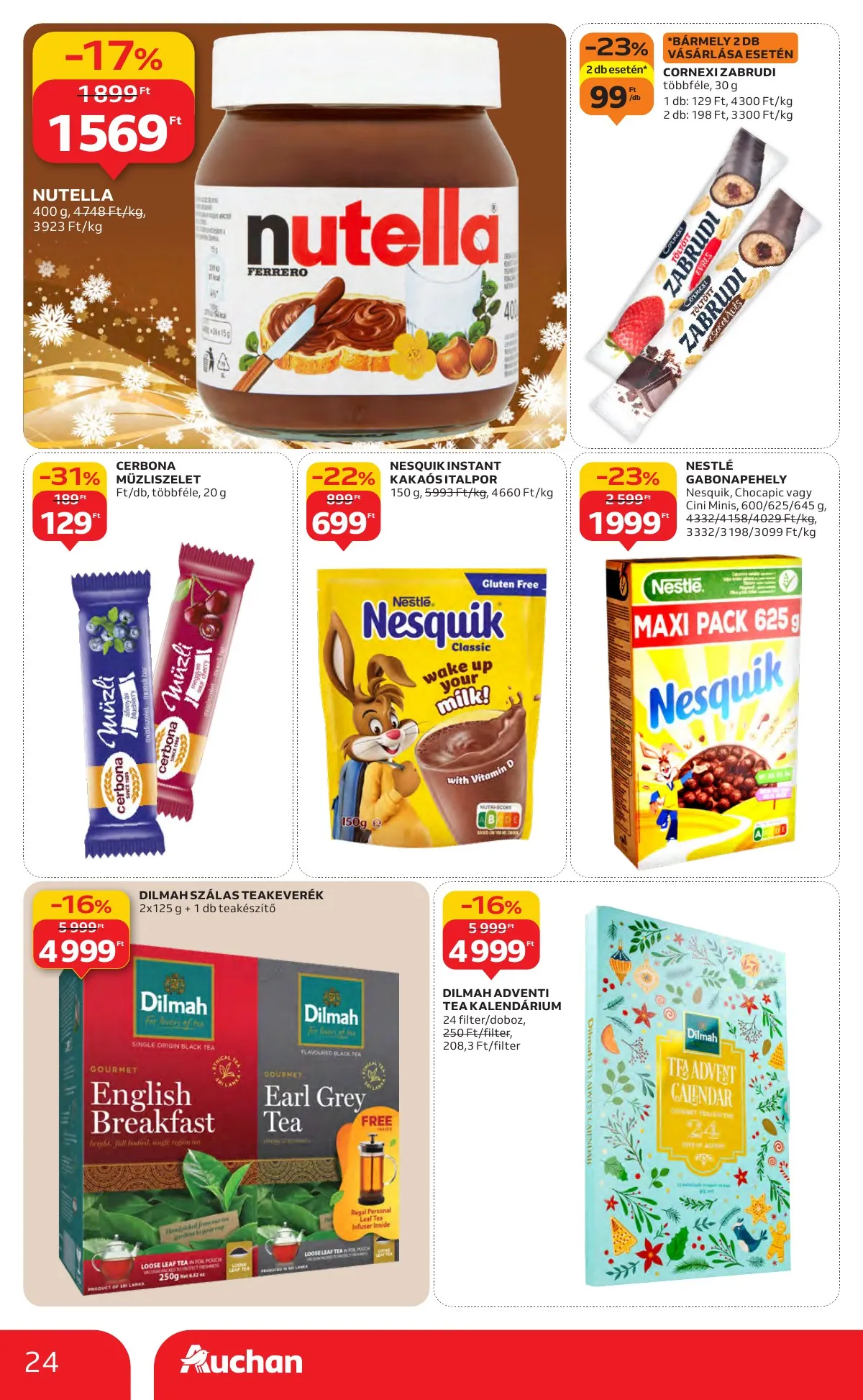Auchan akciós újság Hipermarket 11.27–12.03 – 24. oldal