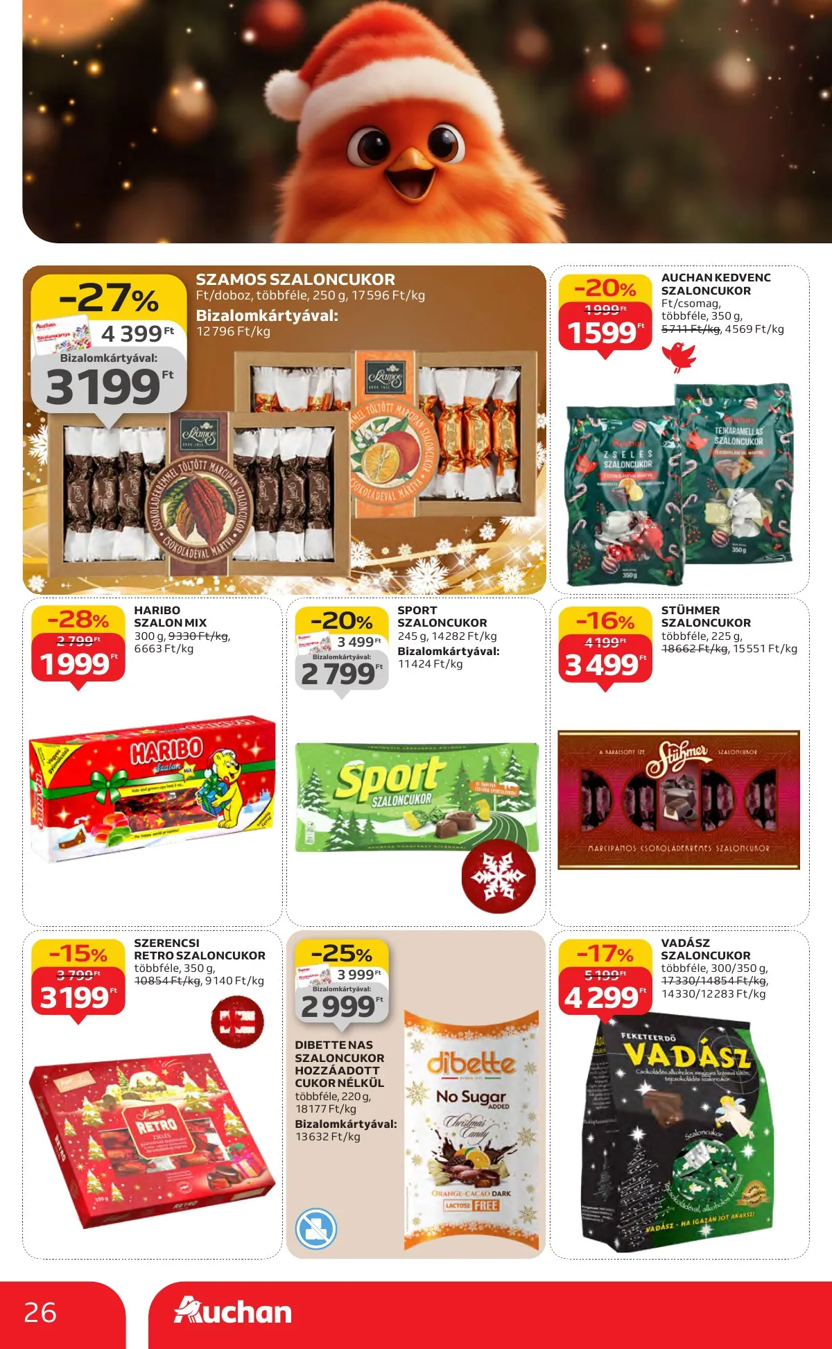 Auchan akciós újság Hipermarket 11.27–12.03 – 26. oldal