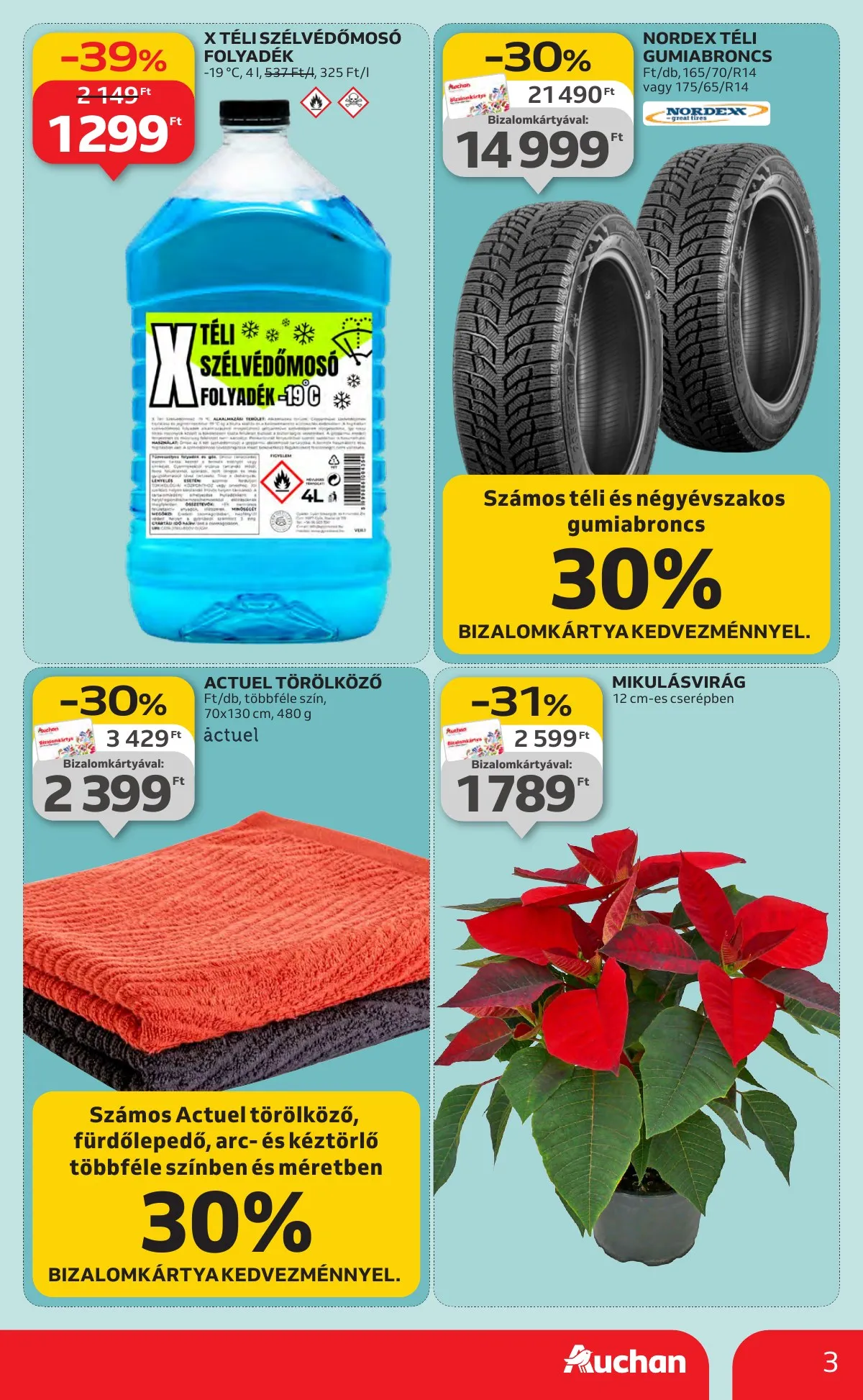 Auchan akciós újság Hipermarket 11.27–12.03 – 3. oldal