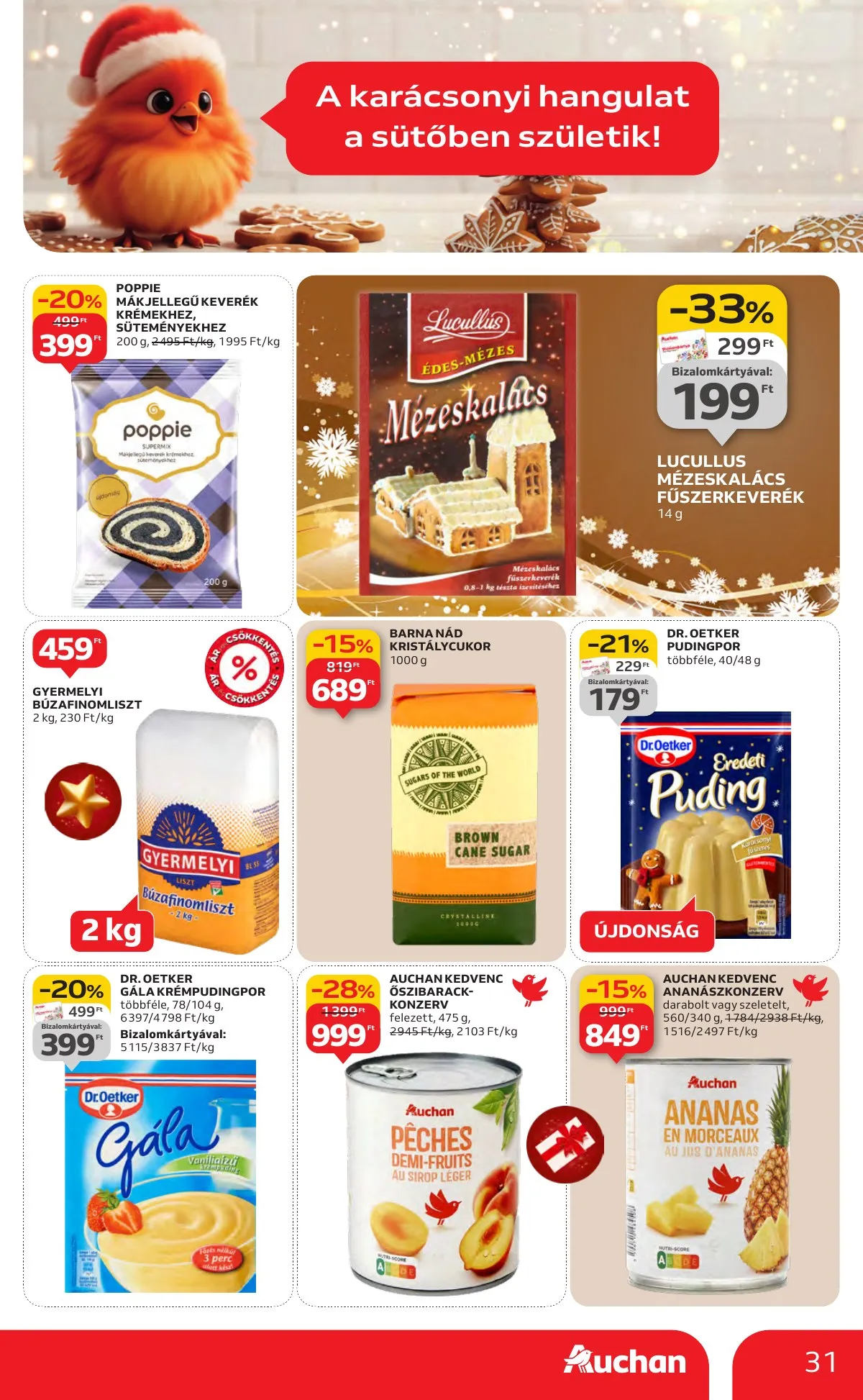 Auchan akciós újság Hipermarket 11.27–12.03 – 31. oldal