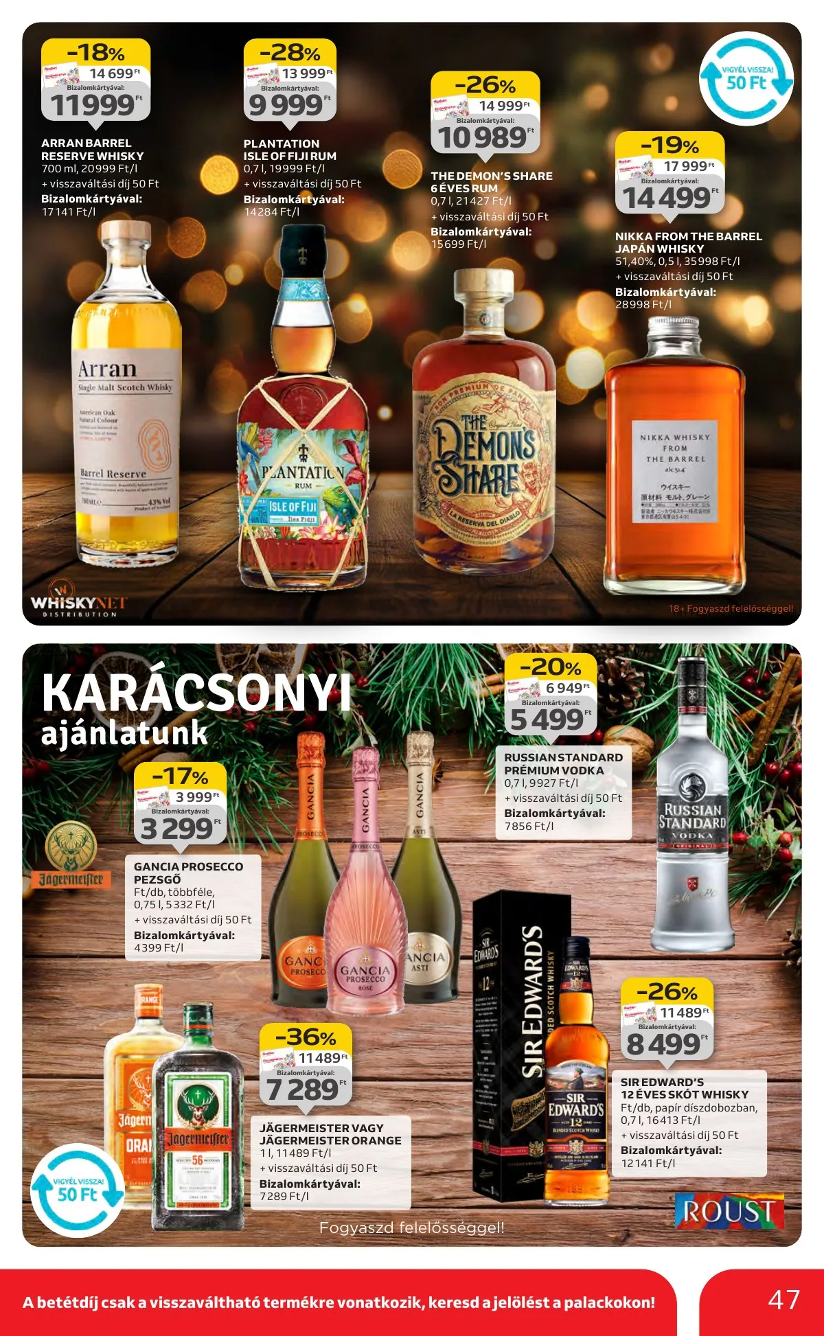 Auchan akciós újság Hipermarket 11.27–12.03 – 47. oldal