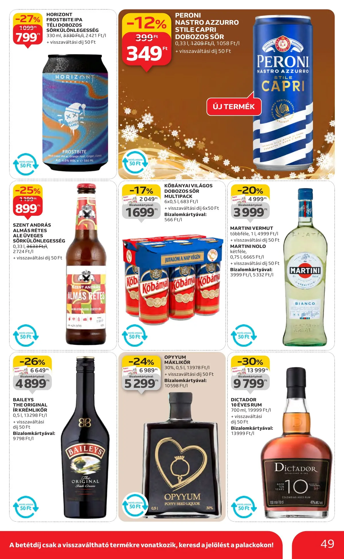 Auchan akciós újság Hipermarket 11.27–12.03 – 49. oldal