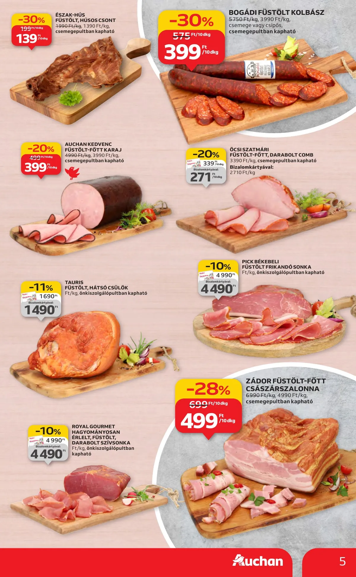 Auchan akciós újság Hipermarket 11.27–12.03 – 5. oldal