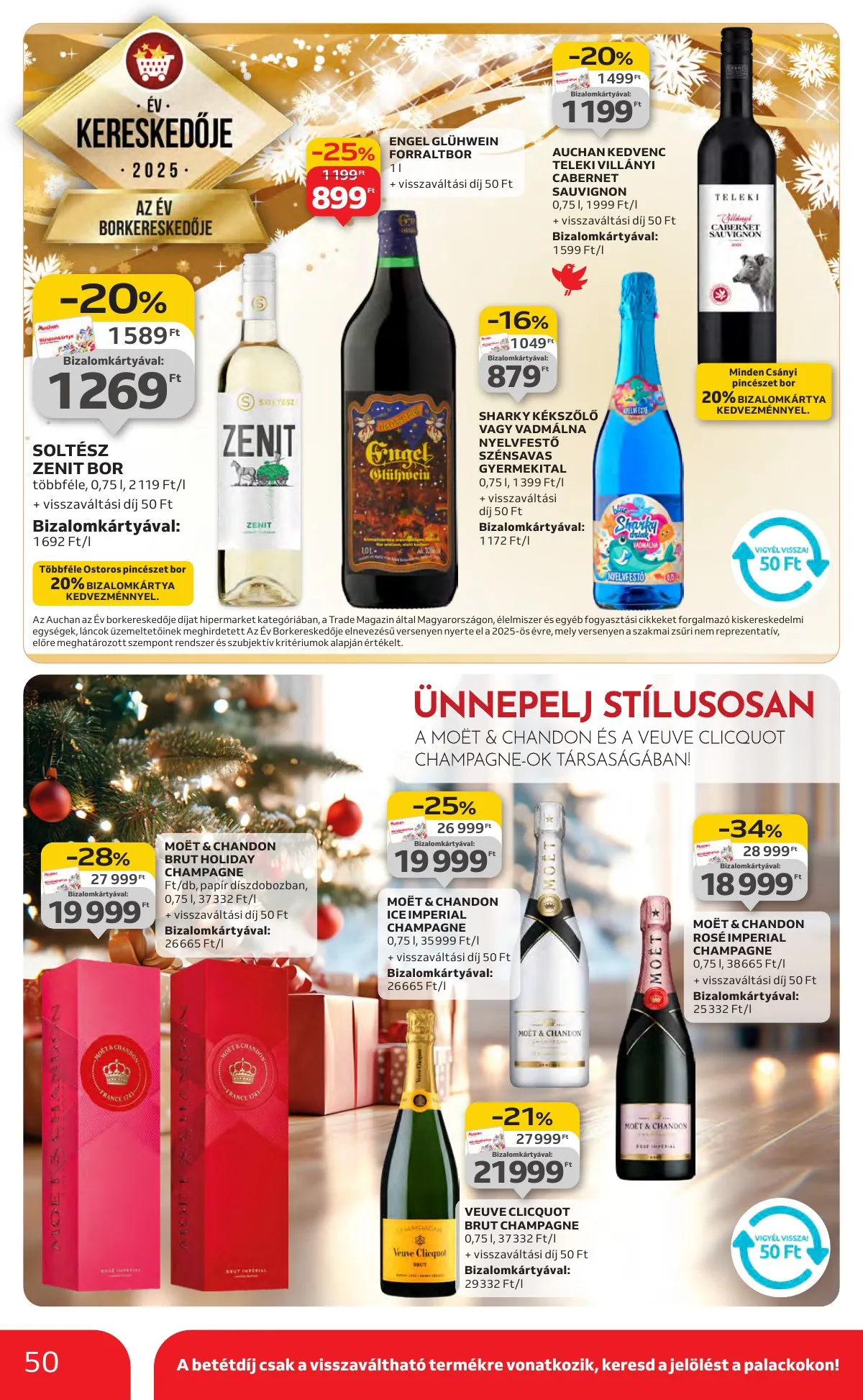 Auchan akciós újság Hipermarket 11.27–12.03 – 50. oldal
