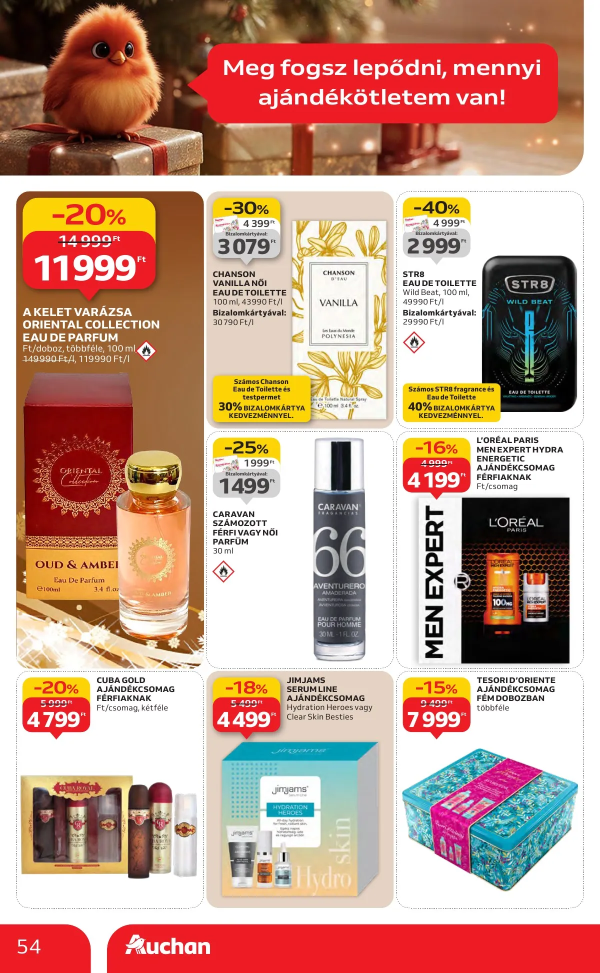 Auchan akciós újság Hipermarket 11.27–12.03 – 54. oldal