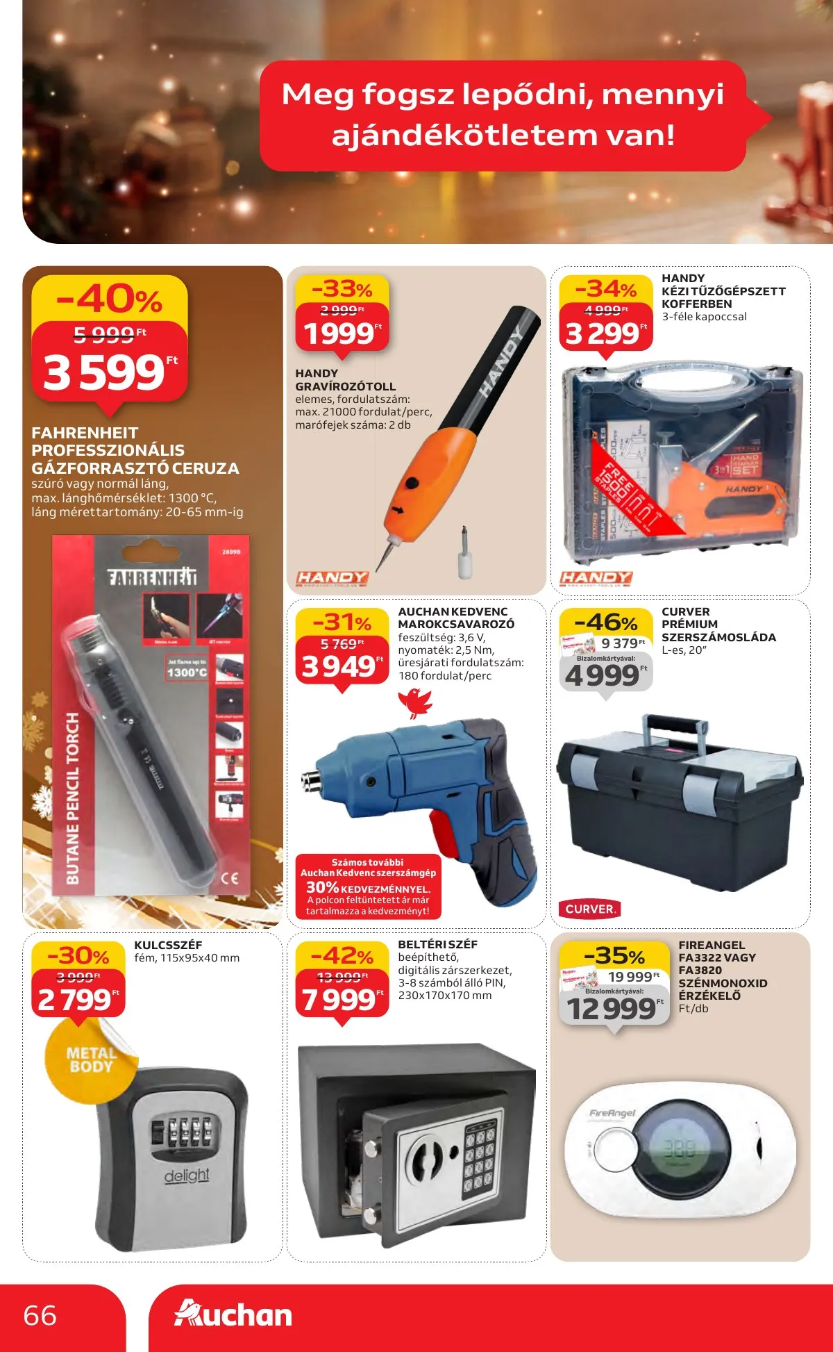 Auchan akciós újság Hipermarket 11.27–12.03 – 66. oldal