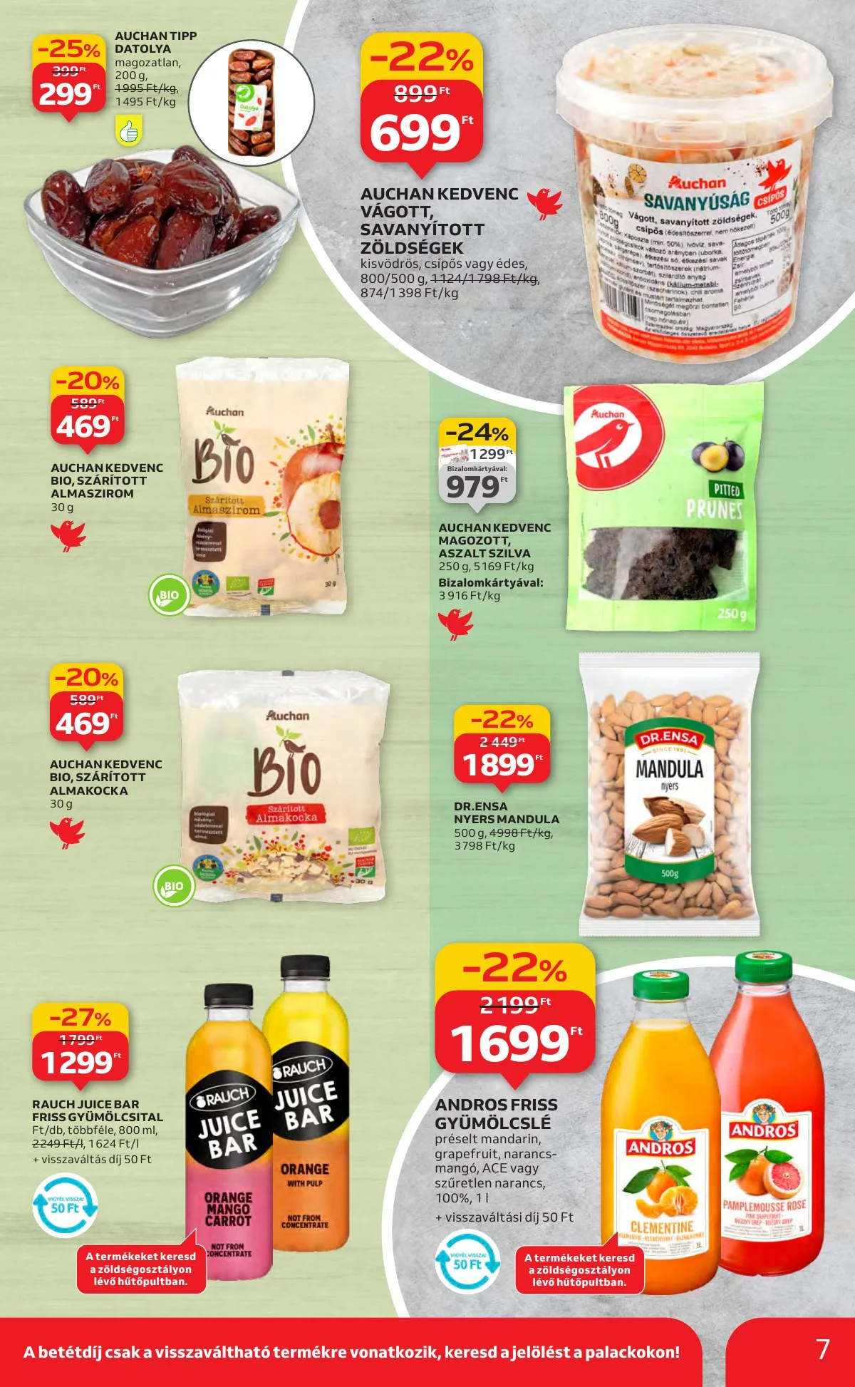 Auchan akciós újság Hipermarket 11.27–12.03 – 7. oldal