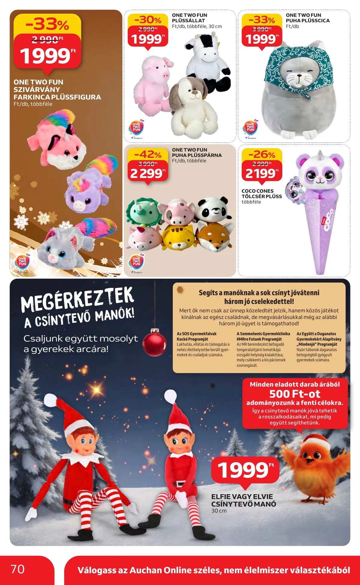 Auchan akciós újság Hipermarket 11.27–12.03 – 70. oldal