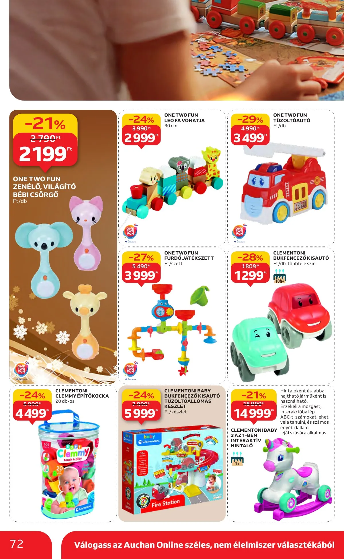 Auchan akciós újság Hipermarket 11.27–12.03 – 72. oldal