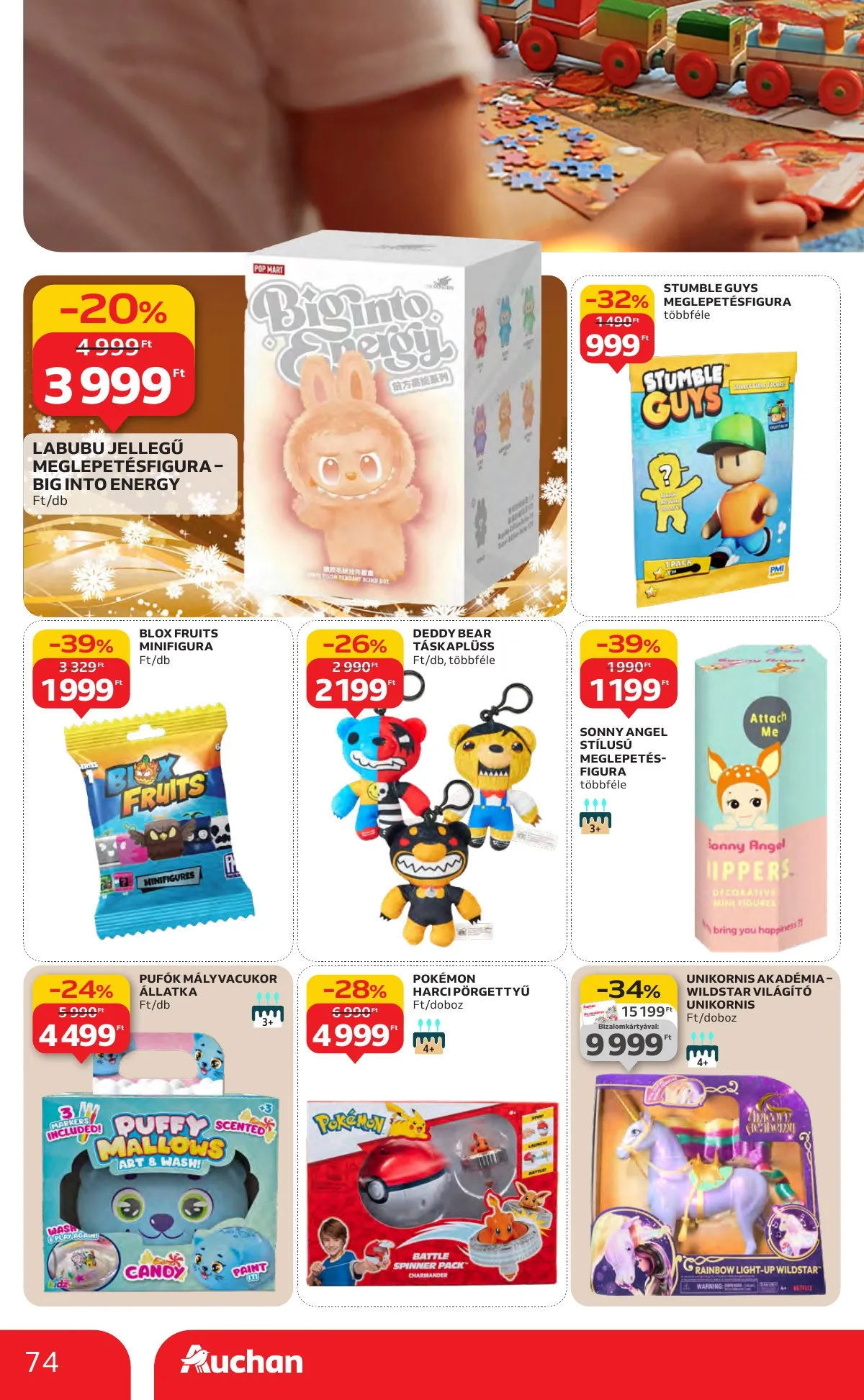 Auchan akciós újság Hipermarket 11.27–12.03 – 74. oldal