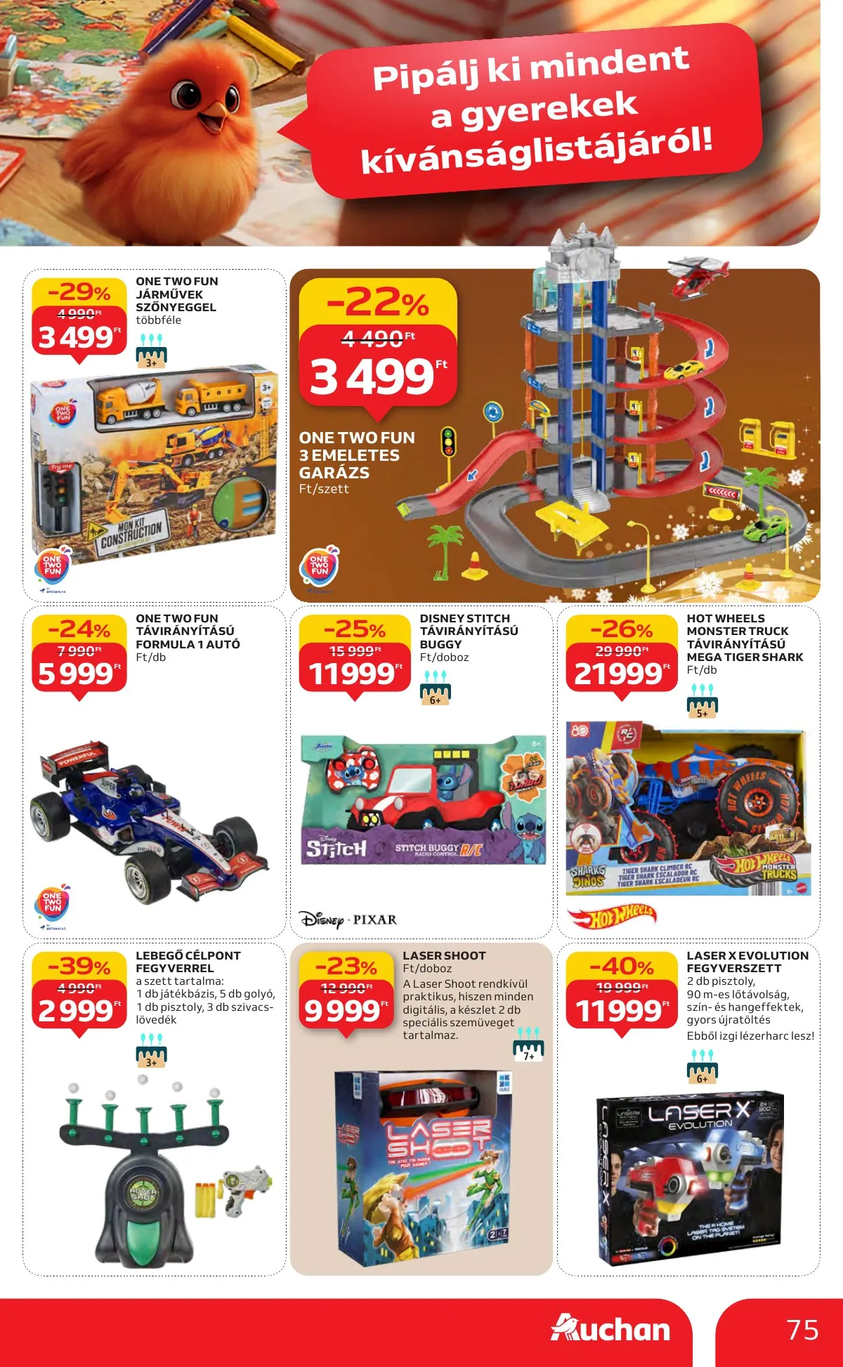Auchan akciós újság Hipermarket 11.27–12.03 – 75. oldal