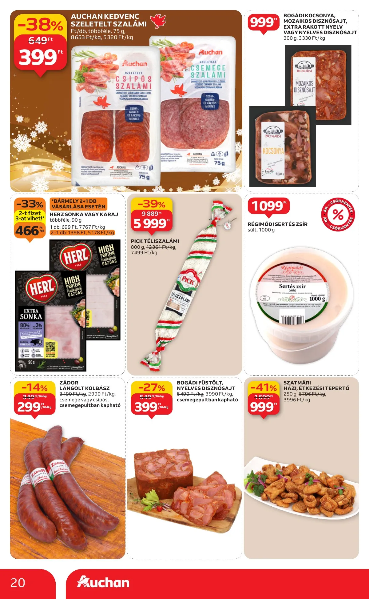 Auchan akciós újság Hipermarket 12.04–12.10 – 20. oldal