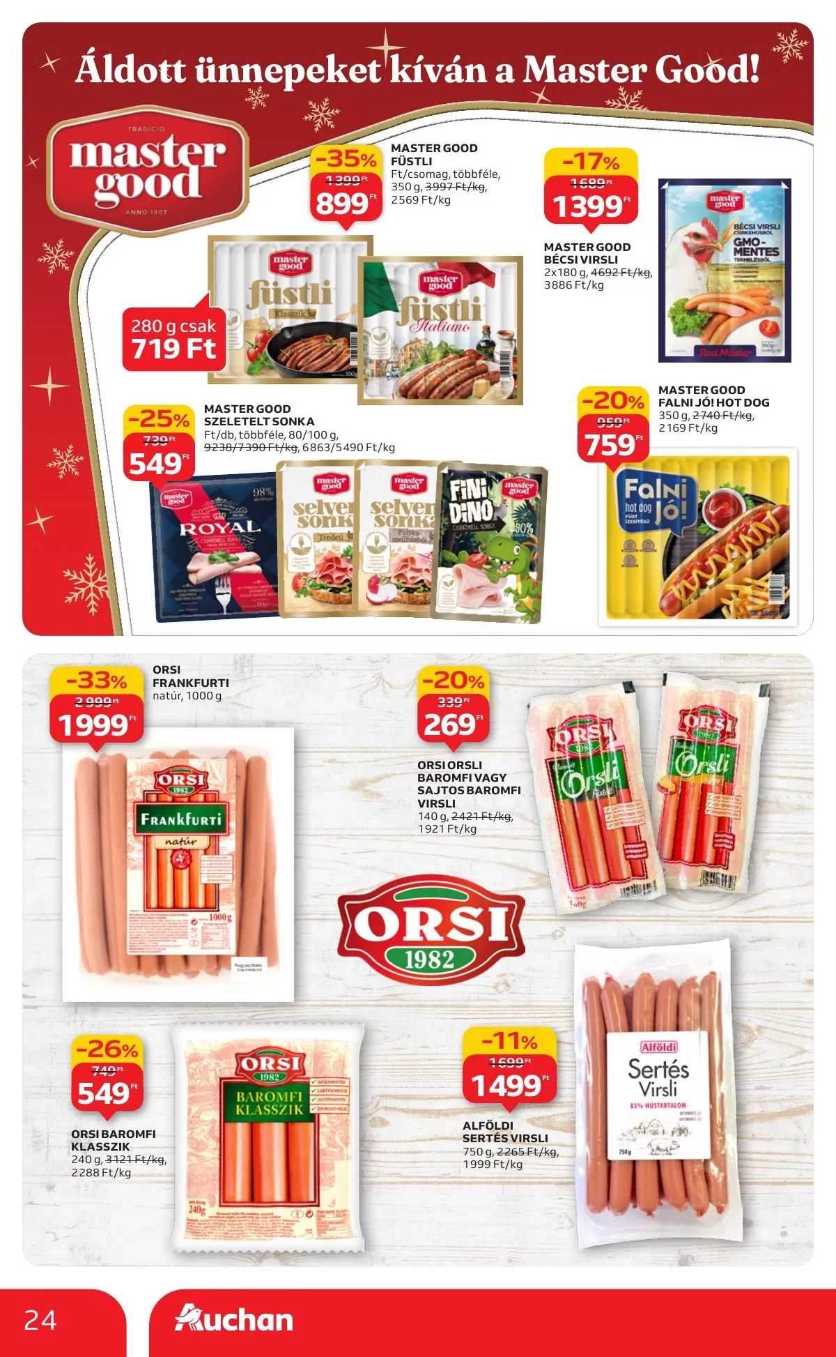 Auchan akciós újság Hipermarket 12.04–12.10 – 24. oldal