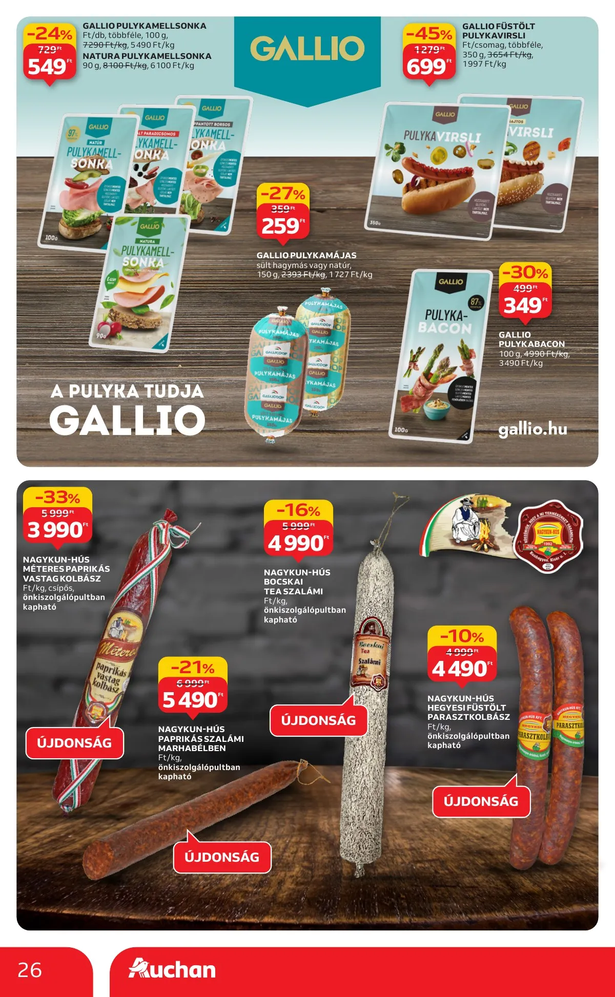 Auchan akciós újság Hipermarket 12.04–12.10 – 26. oldal