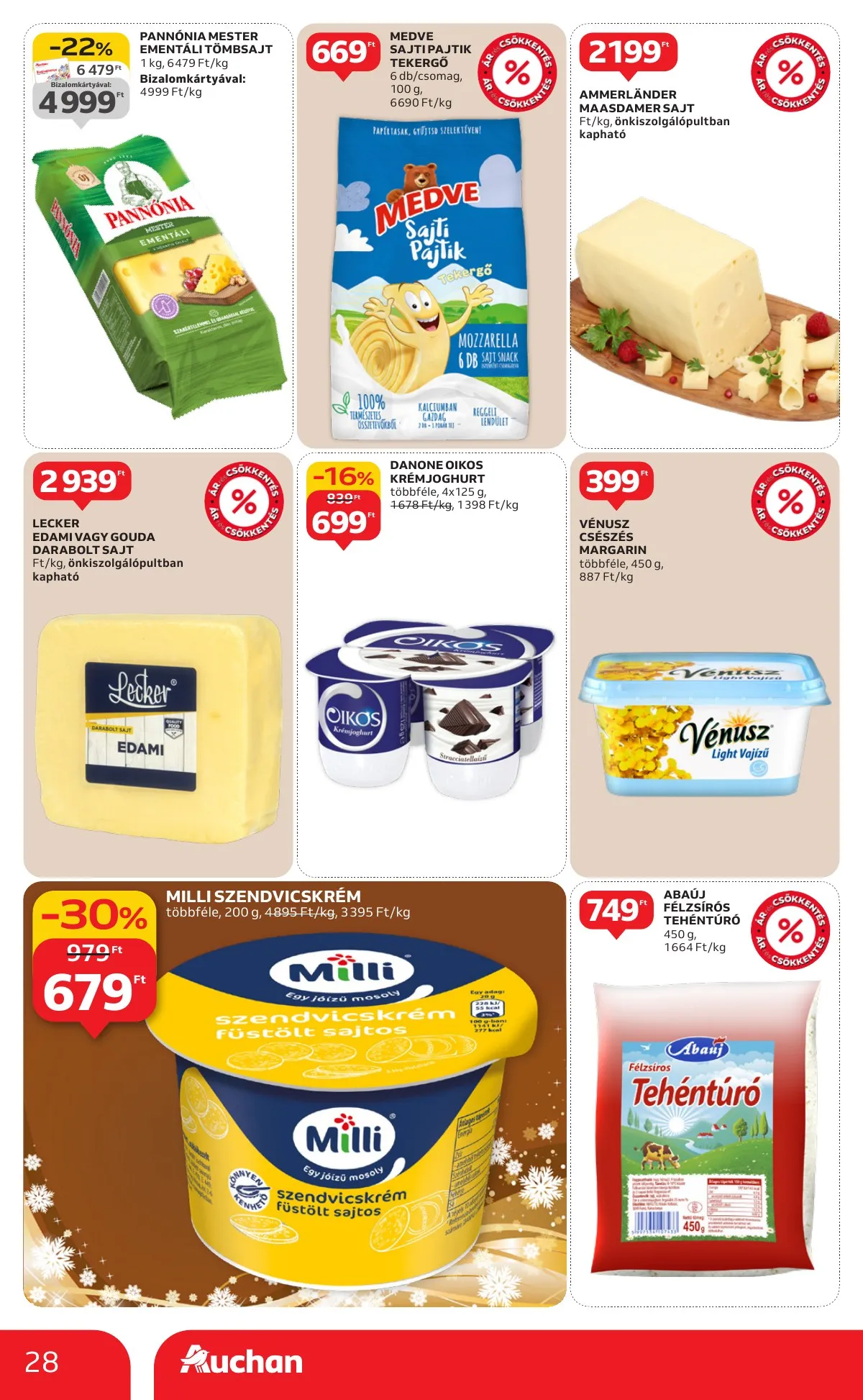 Auchan akciós újság Hipermarket 12.04–12.10 – 28. oldal