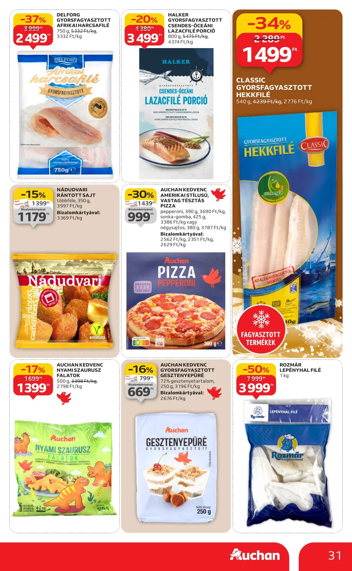 Auchan akciós újság Hipermarket 12.04–12.10 – 31. oldal